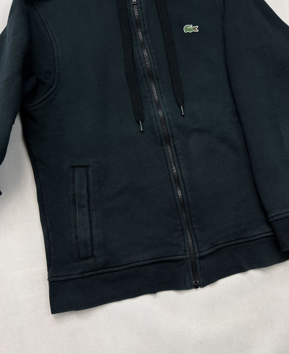 Lacoste Hoodie Lacoste Small Logo Zipped Black Size US M / EU 48-50 / 2 - 4 Thumbnail