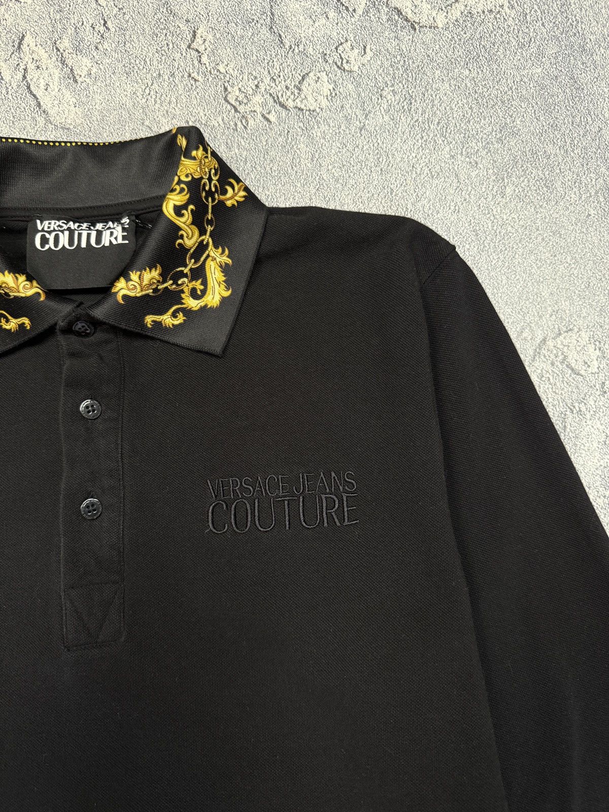 Versace Jeans Couture Versace Jeans Couture long sleeve rugby polo Size US L / EU 52-54 / 3 - 6 Thumbnail