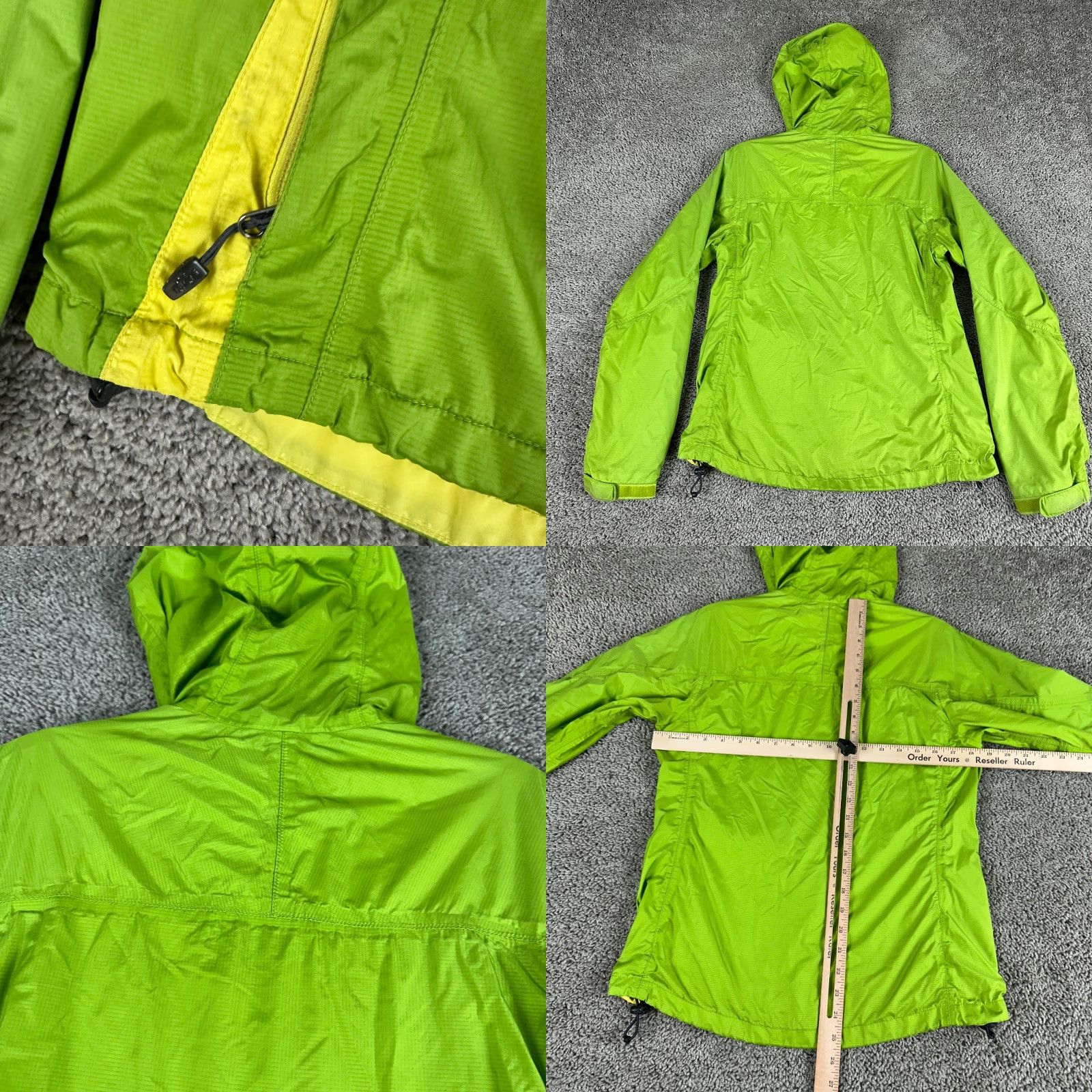 Nike ACG VINTAGE Nike ACG Jacket Womens S Green Yellow All Conditions Gear Windbreaker Full Zip Womens S Green Nike ACG Windbreaker 90s Sports Gender: Womens Size S / US 4 / IT 40 - 9 Thumbnail