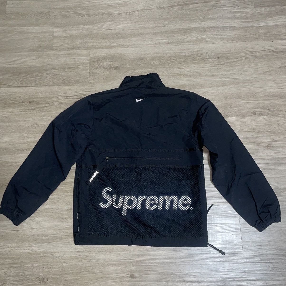 Supreme nike running clearance jacket