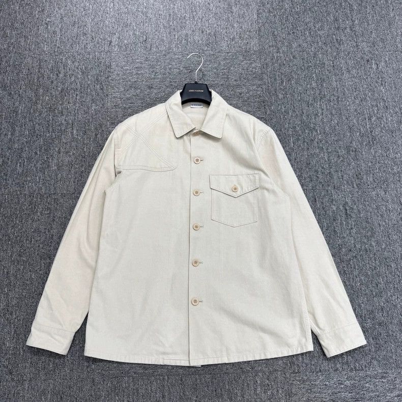 Burberry Burberry Pocket Denim Long Sleeve Shirt Size US L / EU 52-54 / 3 - 1 Thumbnail