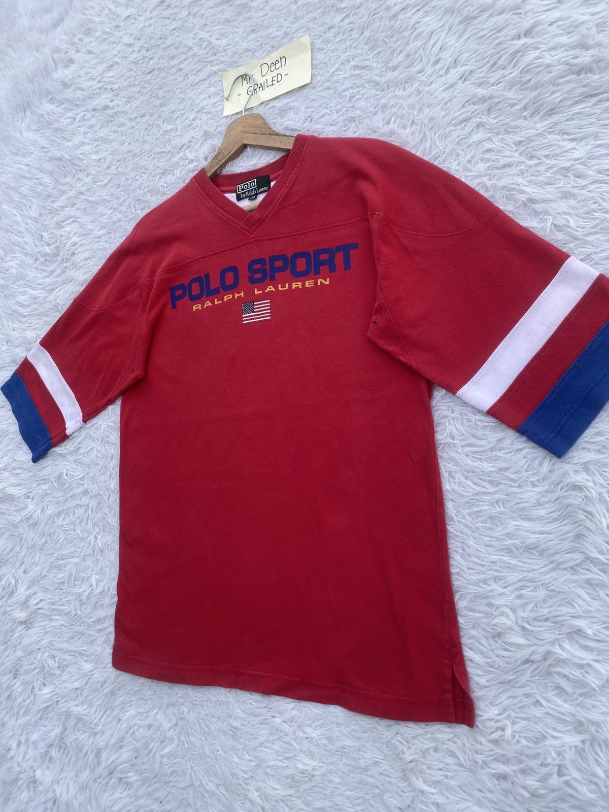 Polo Ralph Lauren Vintage Polo Sport Polo Ralph Lauren 3/4 Sleeves Shirt Size US M / EU 48-50 / 2 - 5 Thumbnail