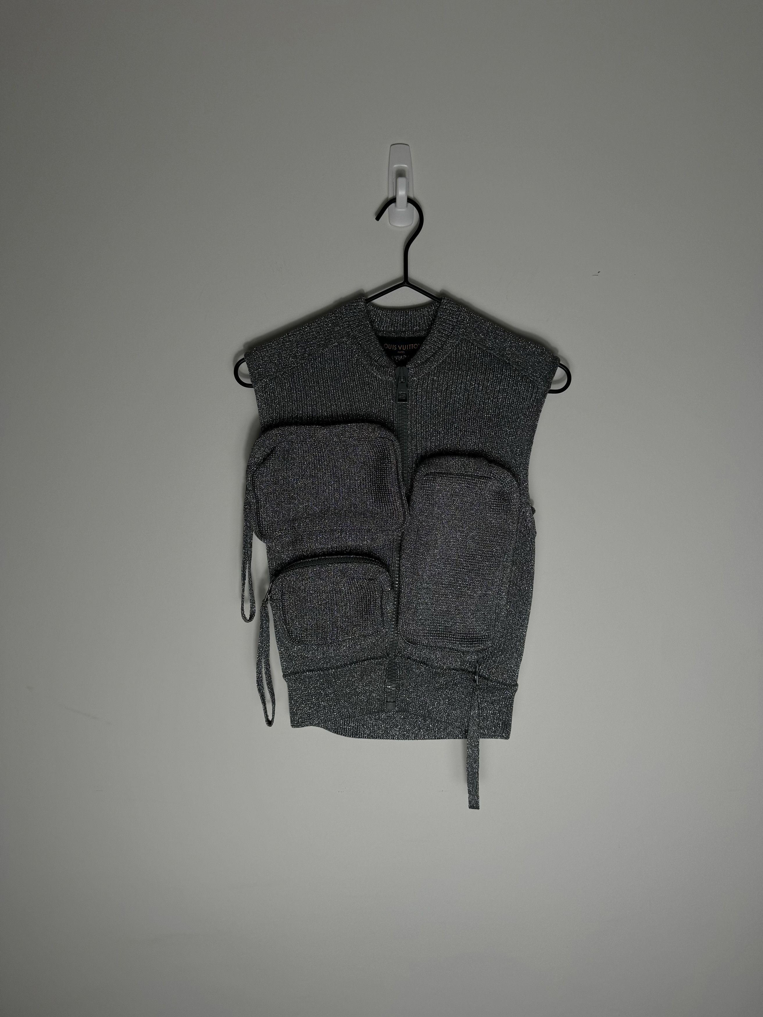 Louis Vuitton LV Virgil Runway Cargo Vest Size US M / EU 48-50 / 2 - 2 Thumbnail