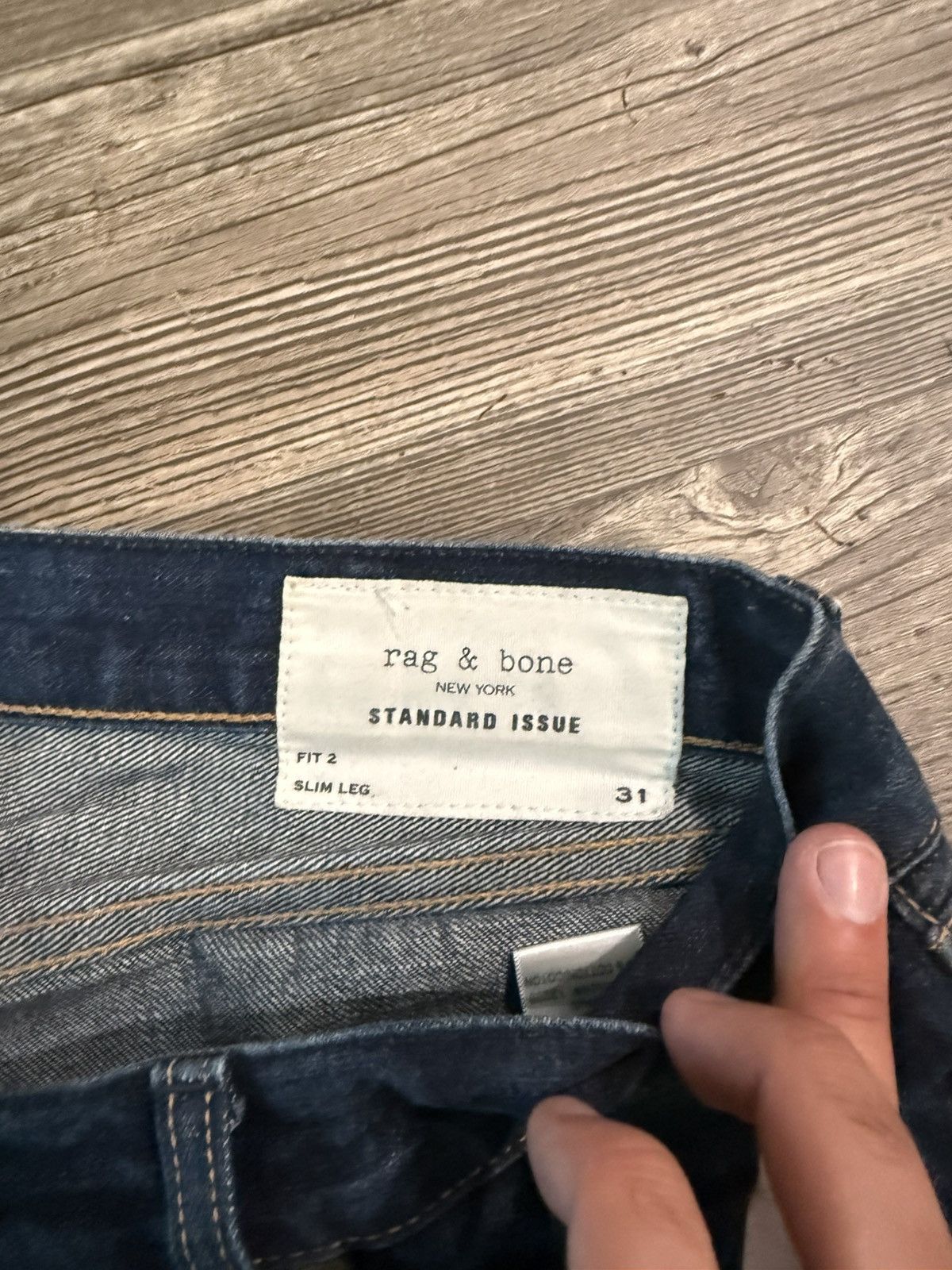 Rag & Bone Rag & Bone Denim Jeans Size US 31 - 3 Thumbnail