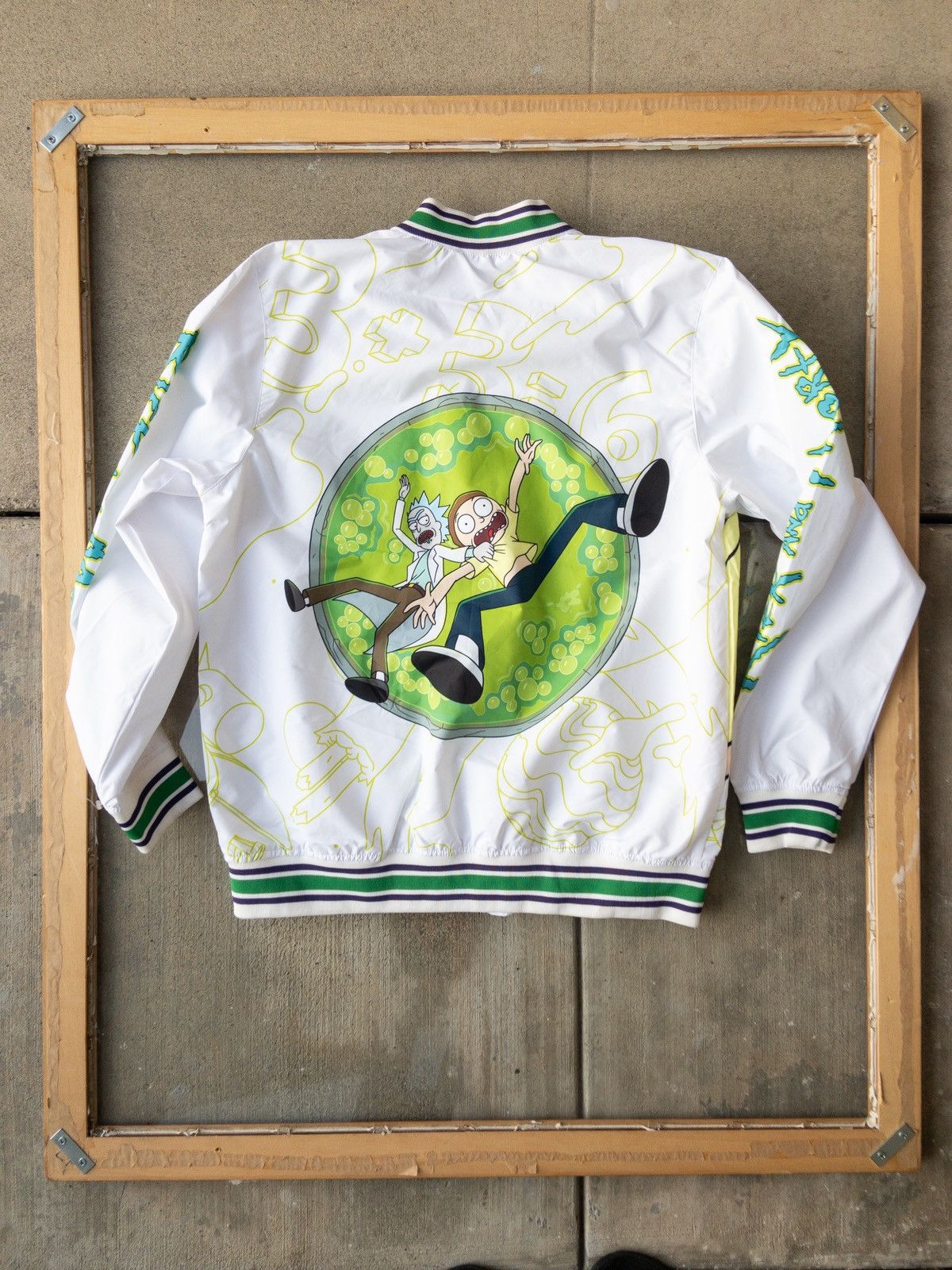 Members Only Rick and Morty Members Only Windbreaker Varsity Jacket Size US M / EU 48-50 / 2 - 6 Thumbnail