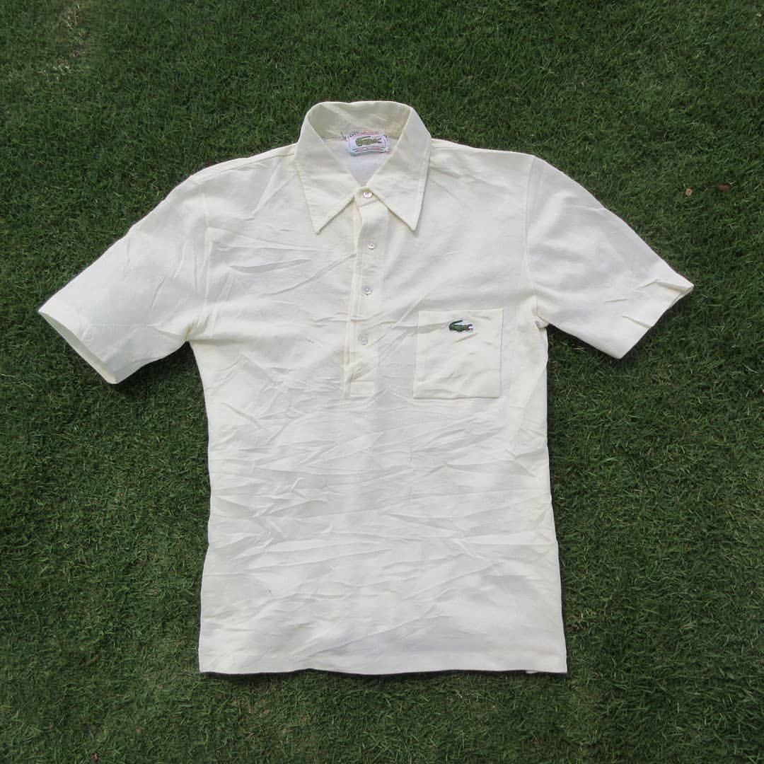 Designer × Lacoste × Vintage Vintage 60s Lacoste polo shirt Dagger Colar A French Polo Size US M / EU 48-50 / 2 - 6 Thumbnail