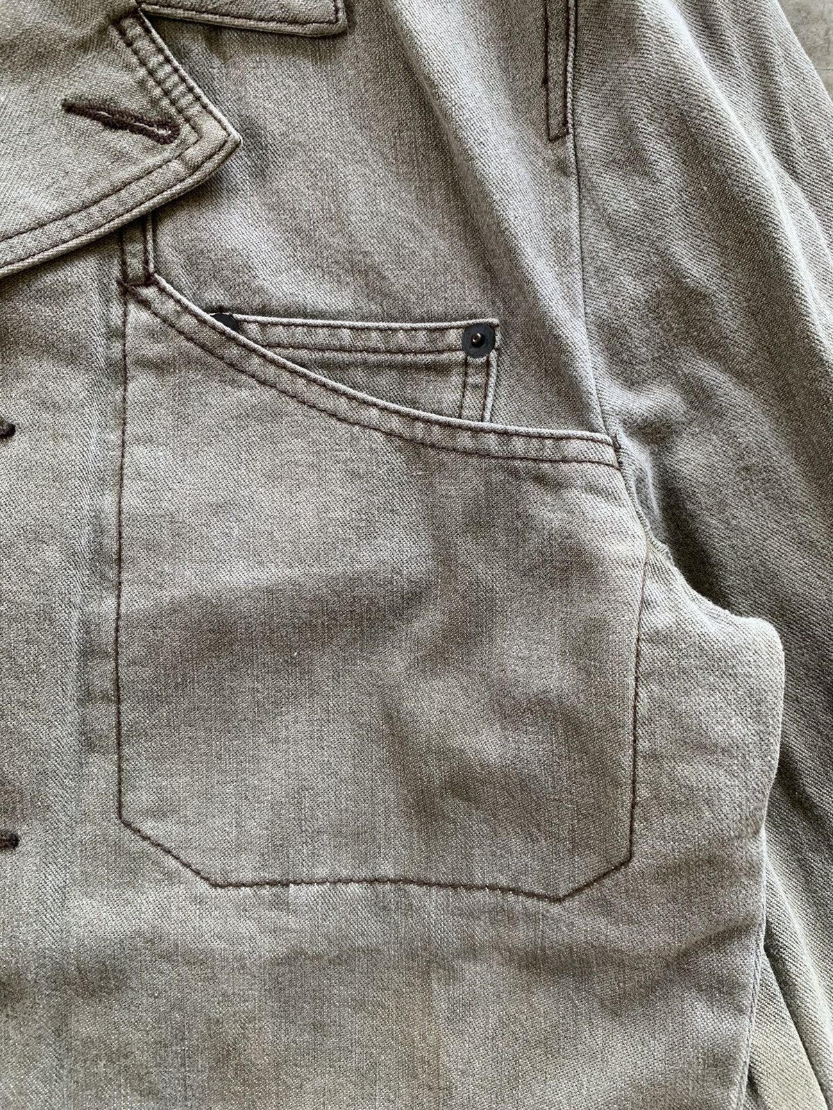ABAHOUSE × Designer ABAHOUSE archive denim jacket/blazer nice design Size US L / EU 52-54 / 3 - 5 Thumbnail