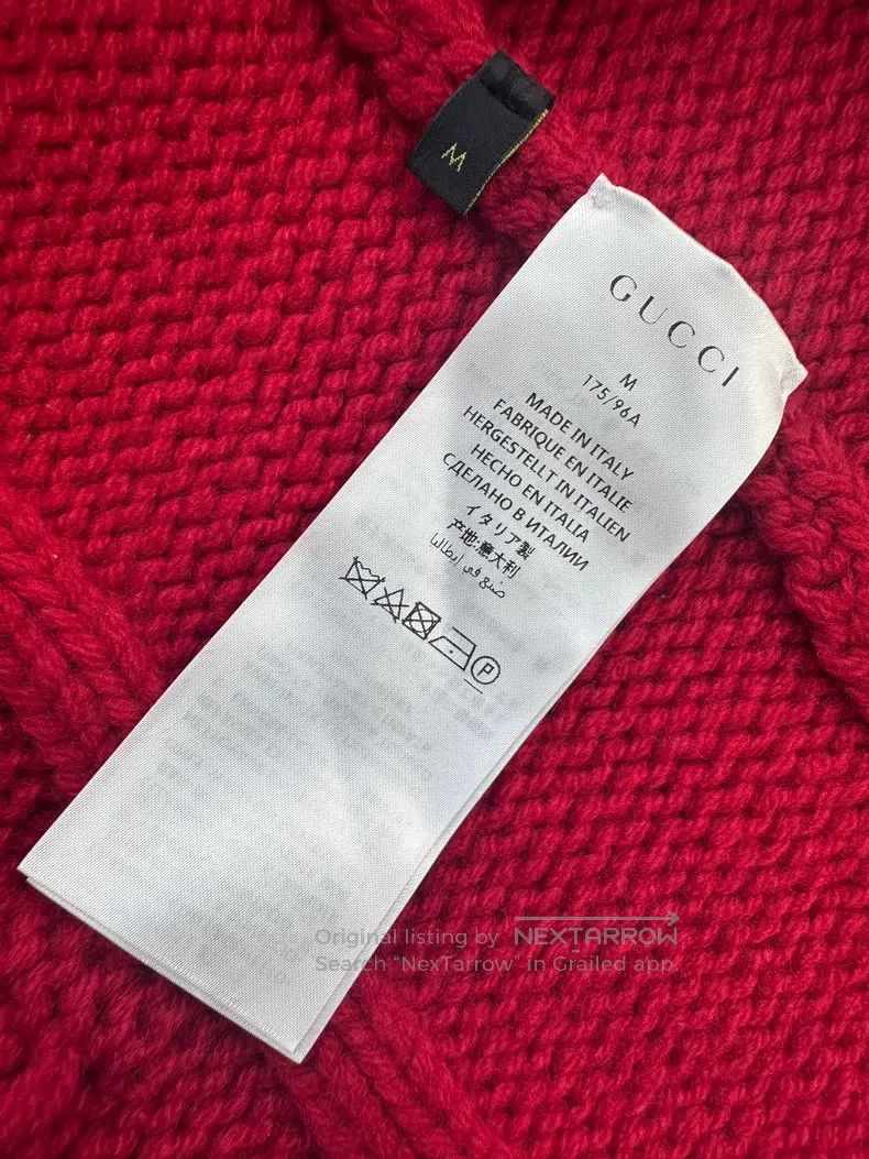 Gucci Gucci Twisted knitted zipper knitted sweater cardigan coat Size M / US 6-8 / IT 42-44 - 9 Thumbnail