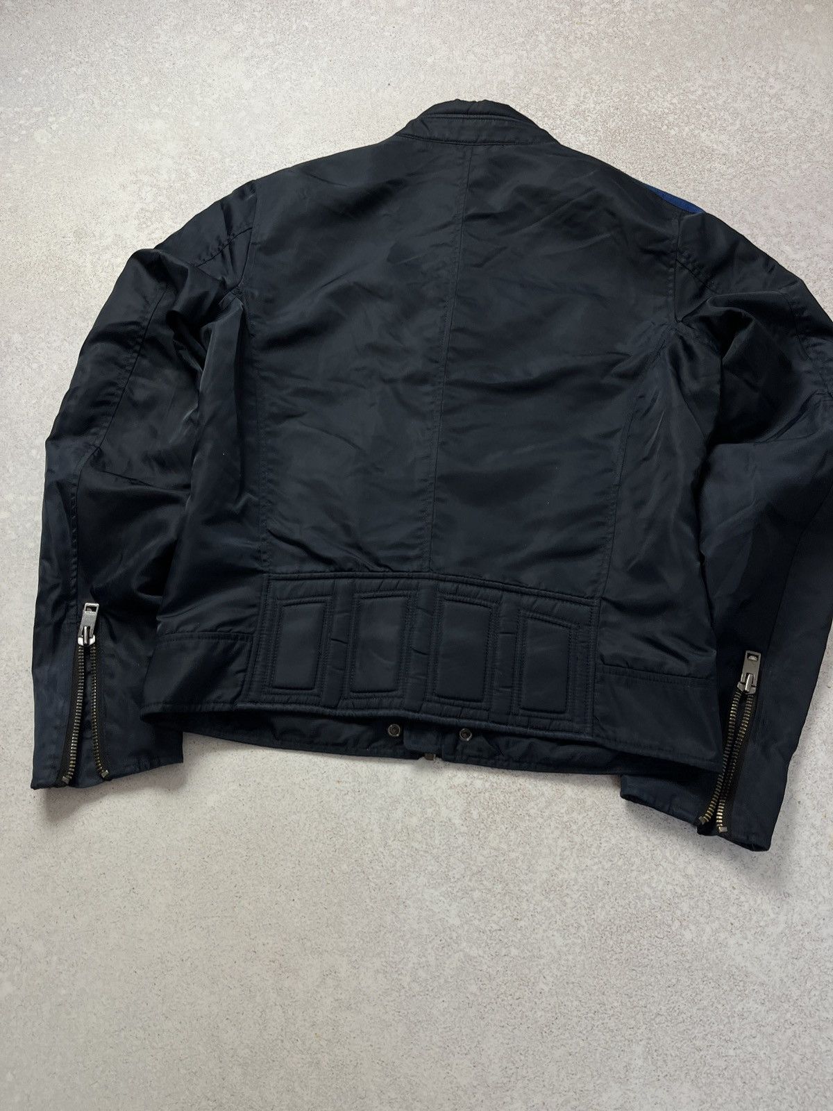 Diesel Diesel Jacket Men's Bomber Stripes Moto Zipper Y2K Drip Size US M / EU 48-50 / 2 - 6 Thumbnail