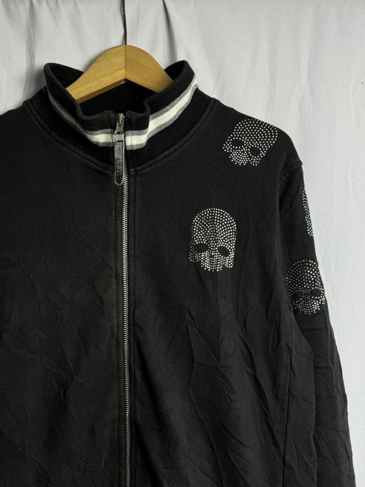 Hysteric Glamour Skulls Hydrogen Sweatshirt Zipper Size US L / EU 52-54 / 3 - 5 Thumbnail