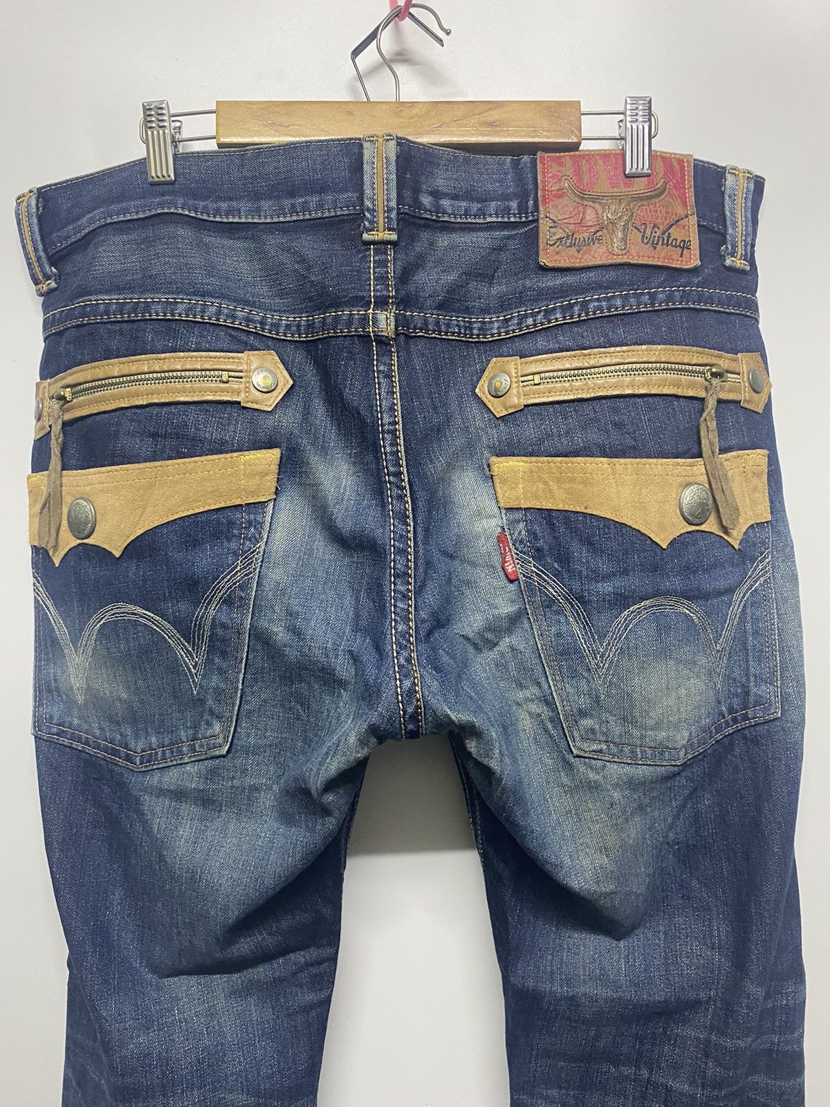 Edwin Edwin Exclusive Vintage Japanese Brand Denim Jeans 483XVS Size US 40 / EU 56 - 5 Thumbnail