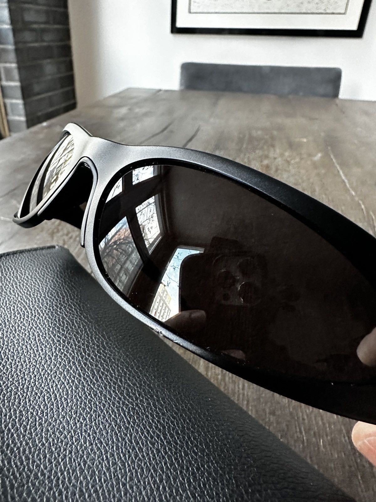 Balenciaga Balenciaga reverse xpander 2.0 rectangle sunglasses Size ONE SIZE - 12 Thumbnail