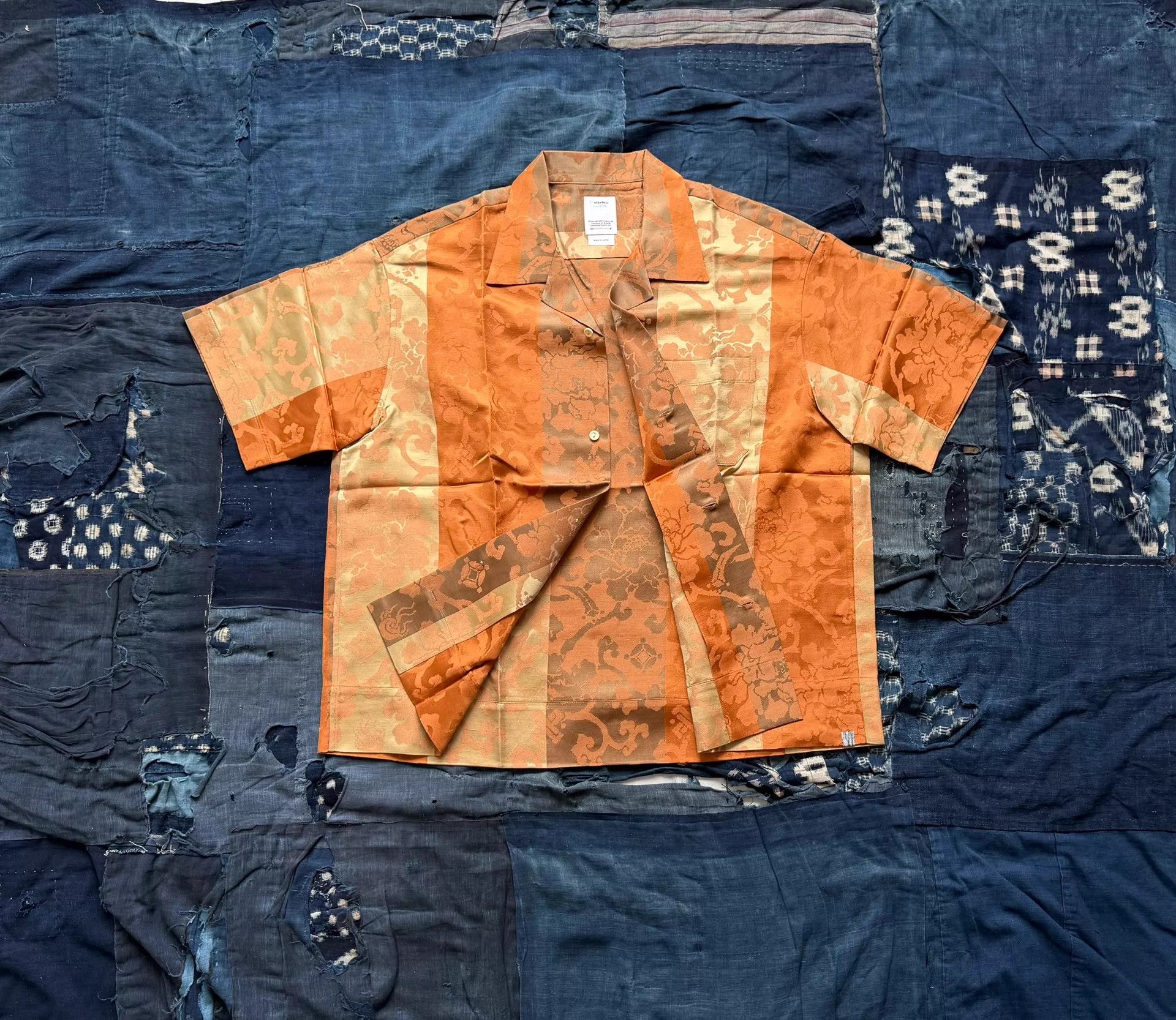 Visvim VISVIM 23SS COPA S/S JACQUARD SILK CARDIGAN New 3 Size US L / EU 52-54 / 3 - 2 Thumbnail