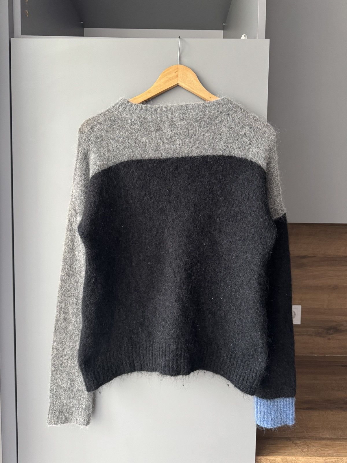 Acne Studios ACNE STUDIOS 2017 Rafa Block Mohar Sweater Size M / US 6-8 / IT 42-44 - 7 Thumbnail
