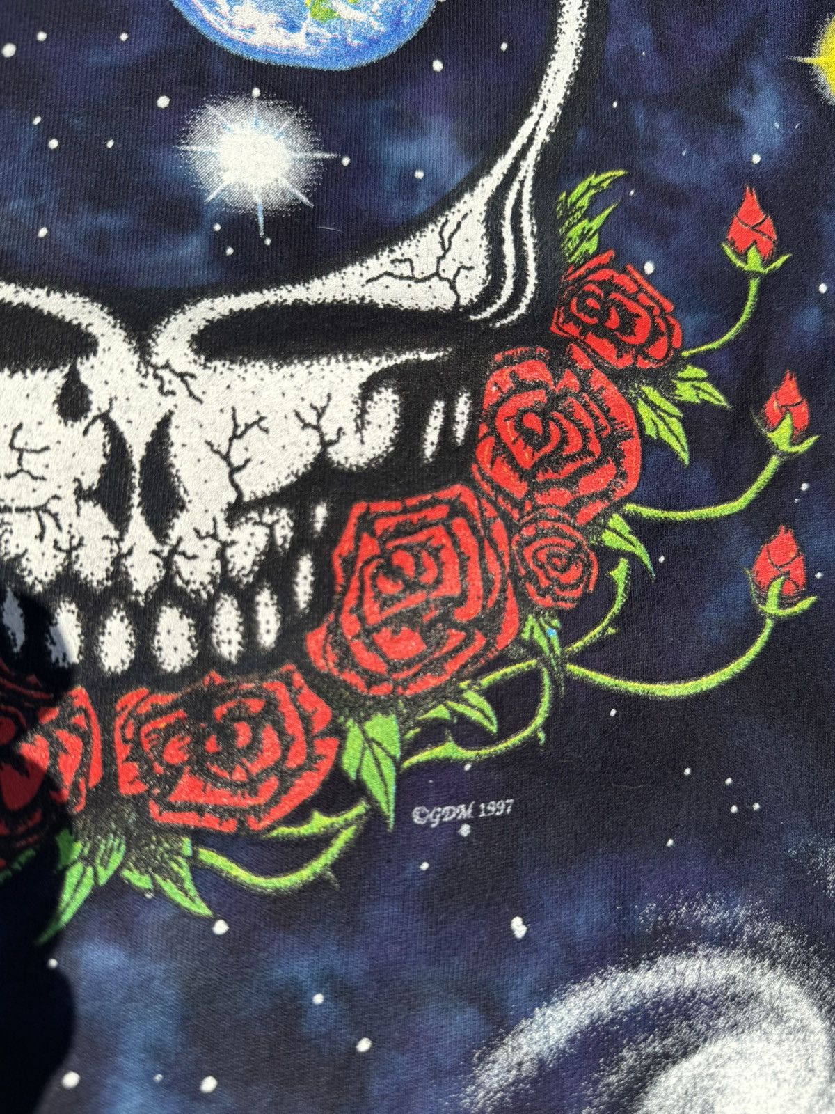 Band Tees × Grateful Dead × Vintage 1997 Grateful Dead Space Your Face Vintage Rock Band T-Shirt Size US L / EU 52-54 / 3 - 6 Thumbnail