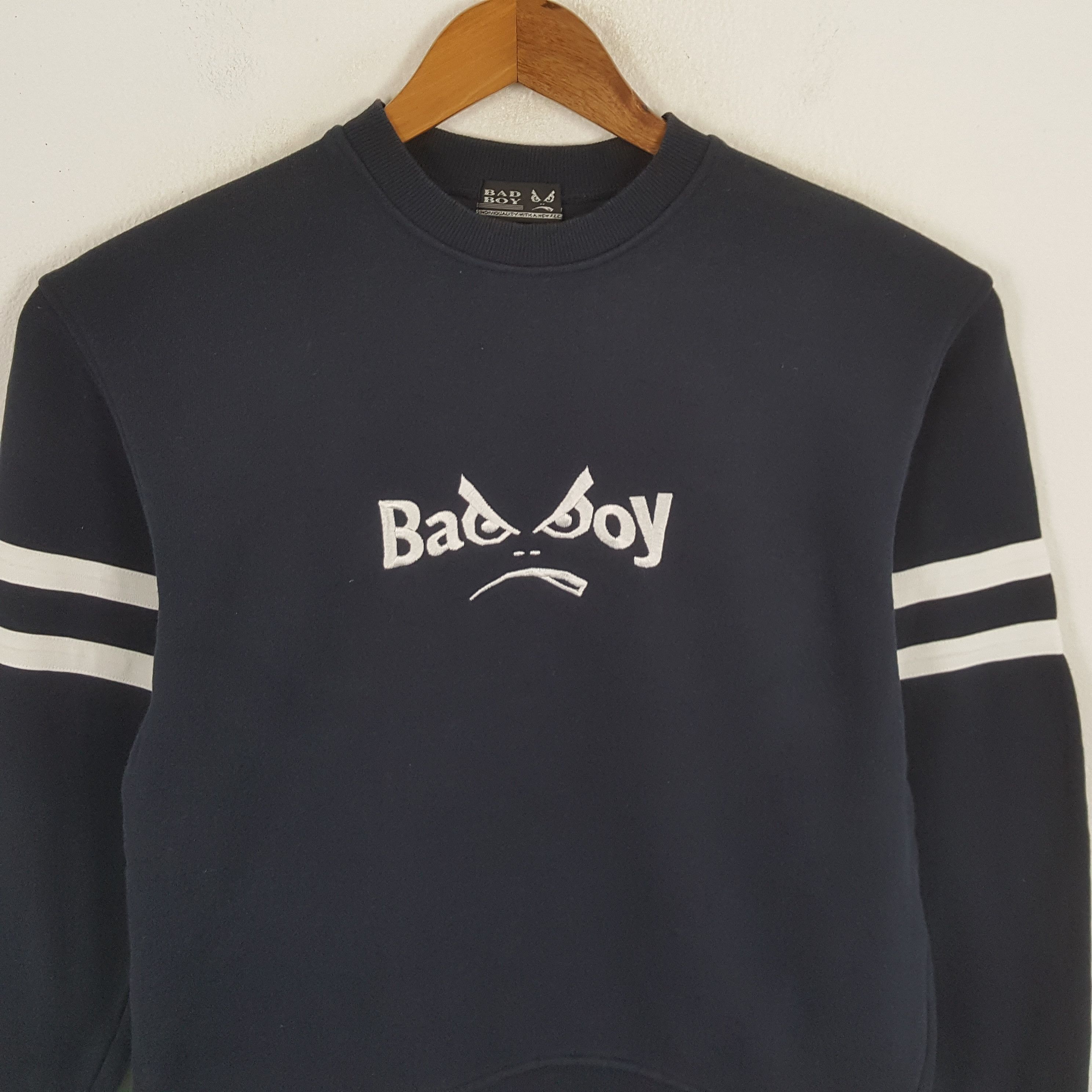 Vintage Vintage BAD BOY Streetwear Skateboard Style Sweatshirt Size US S / EU 44-46 / 1 - 2 Thumbnail