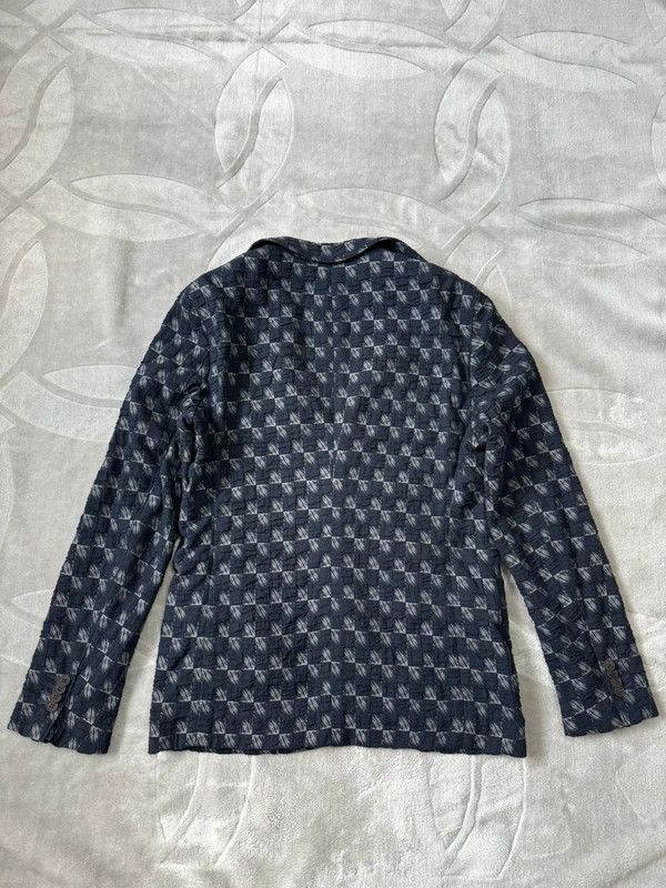 Giorgio Armani Giorgio Armani houndstooth pattern single breasted blazer50M Size 50R - 2 Thumbnail