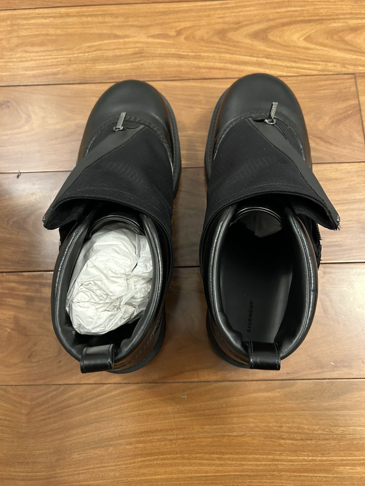 Givenchy GIVENCHY STORM ZIP-UP ANKLE BOOTS Size US 13 / EU 46 - 1 Thumbnail