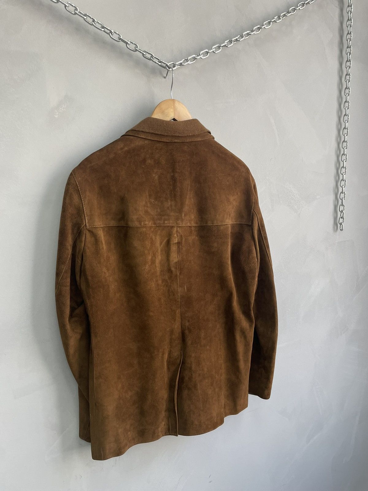 14th Addiction 90s suede leather 14thaddiction style leather blazer jacket Size US M / EU 48-50 / 2 - 11 Thumbnail