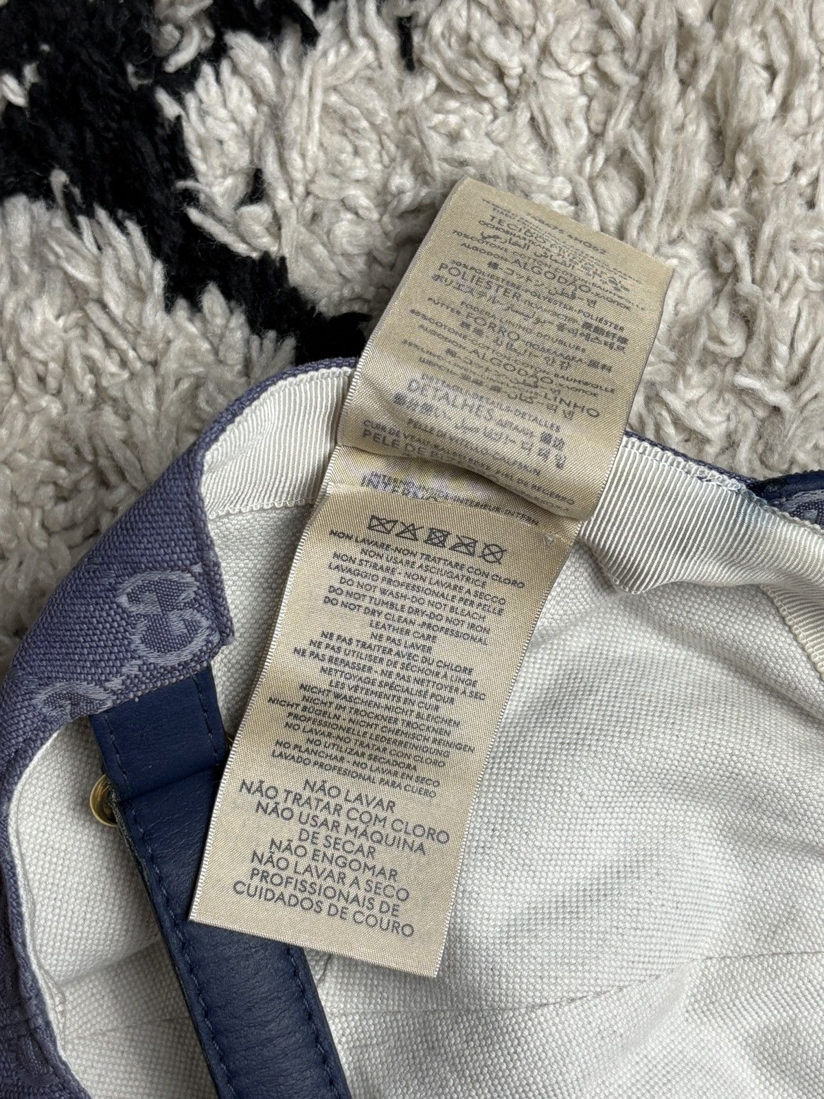 Gucci Gucci GG Monogram Canvas Rare Cap Hat Baseball Vintage Size ONE SIZE - 10 Thumbnail