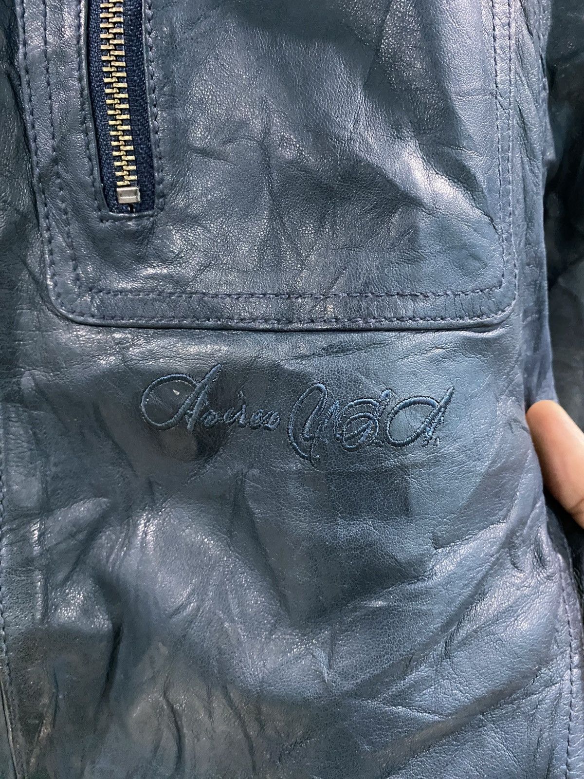 Avirex Avirex Usa Leather Flight Jacket Size US M / EU 48-50 / 2 - 7 Thumbnail