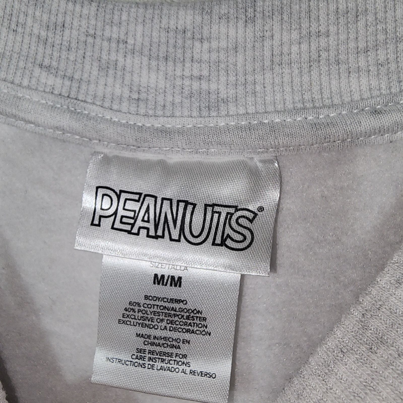 Peanuts Snoopy Football player Sweatshirt women's medium Size M / US 6-8 / IT 42-44 - 5 Thumbnail