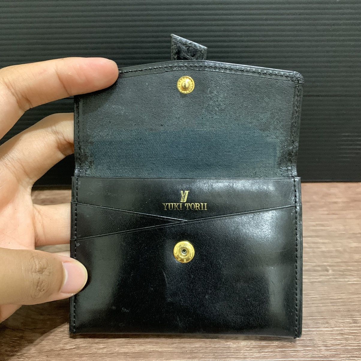 Leather JapaneseBrand Yuki Torii Card Holder Wallet Size ONE SIZE - 3 Thumbnail