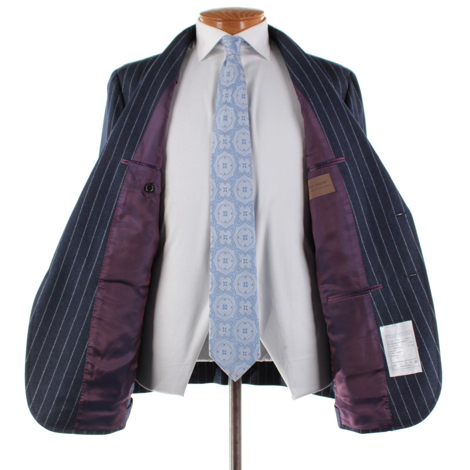 Other Stile Latino Suit Size US 44 Regular in Blue Size 44R - 7 Thumbnail