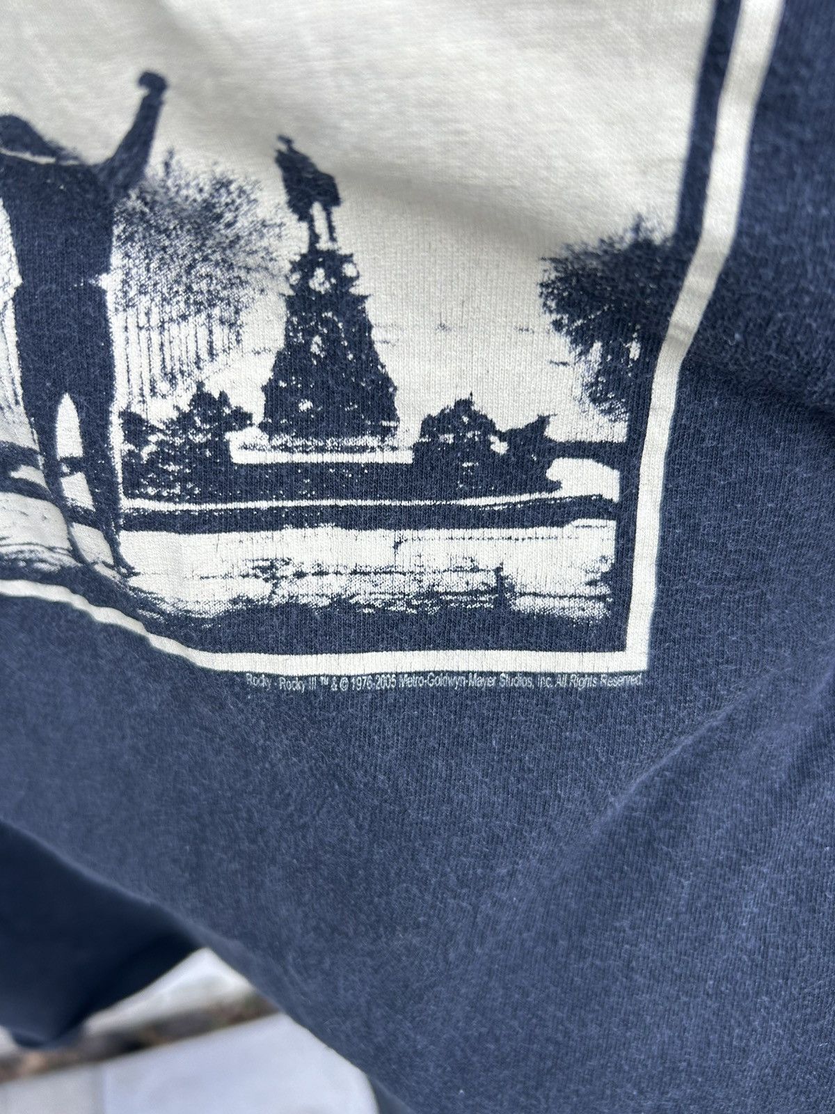 Japanese Brand × Vintage Vintage Y2K Rocky Movie T Shirt 2005 Size US XXL / EU 58 / 5 - 4 Thumbnail