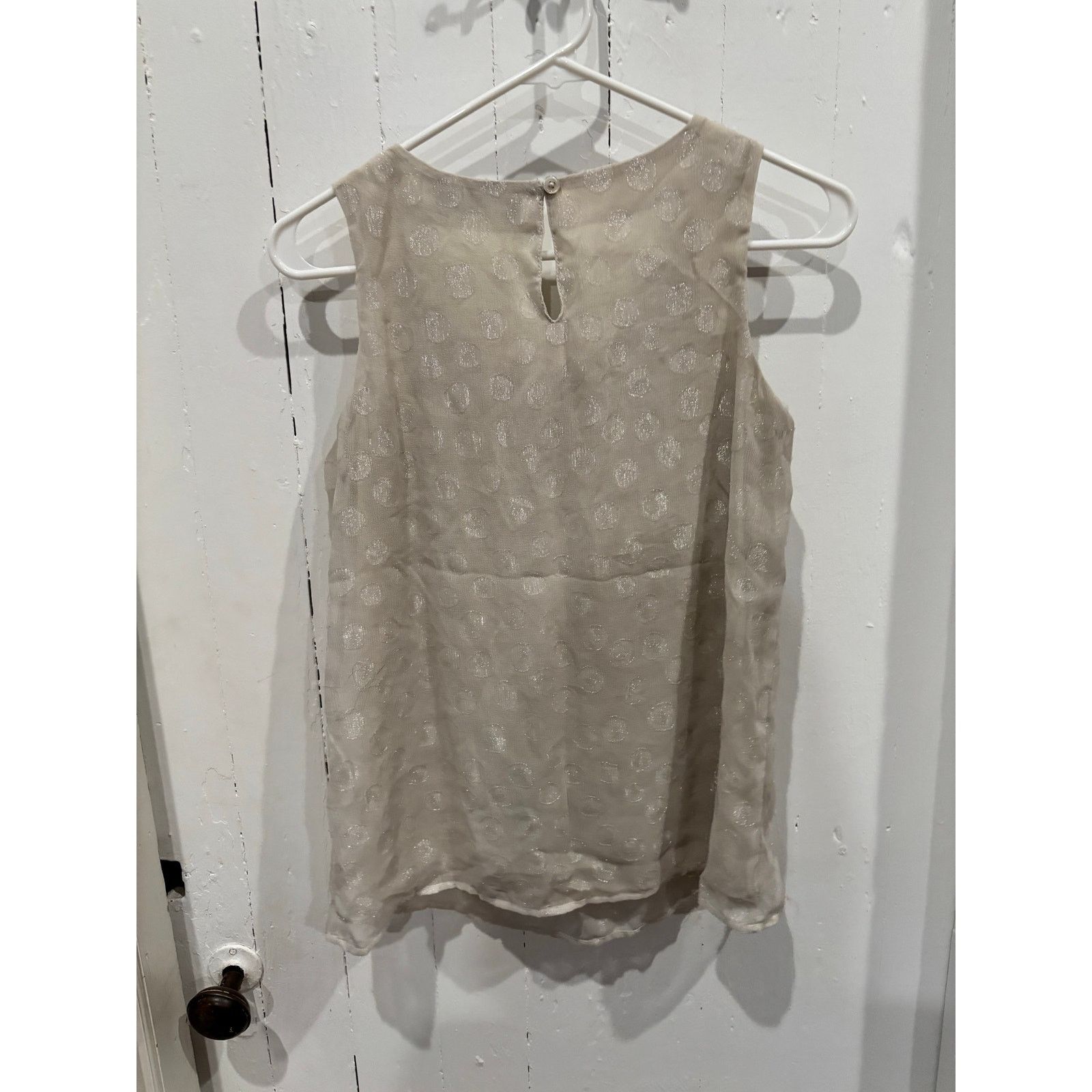 Other The Limited Sleeveless Tank Blouse with Dot Detail medium Size M / US 6-8 / IT 42-44 - 2 Thumbnail