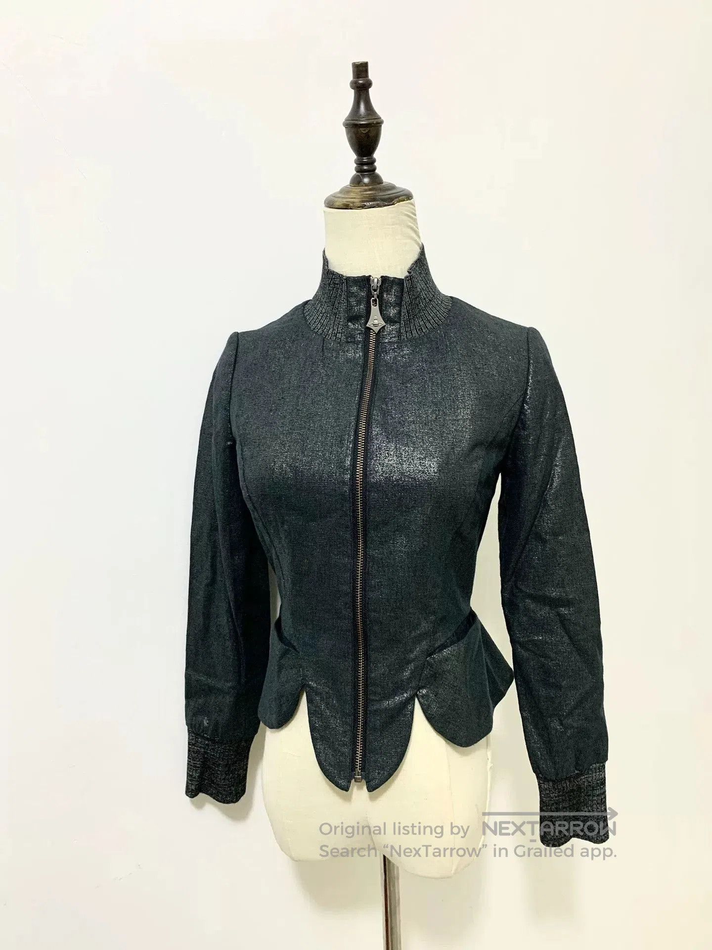 Vivienne Westwood vivienne westwood black draped hem jacket. Size S / US 4 / IT 40 - 1 Thumbnail