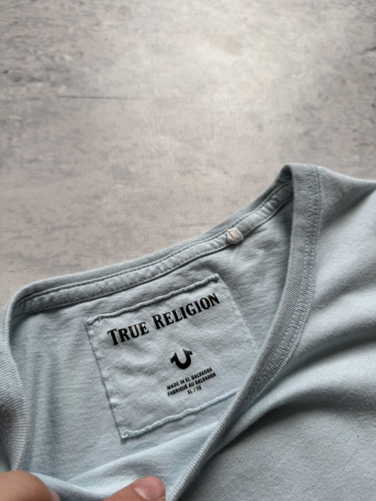 True Religion True Religion big logo tee Y2K style Size US XL / EU 56 / 4 - 5 Thumbnail