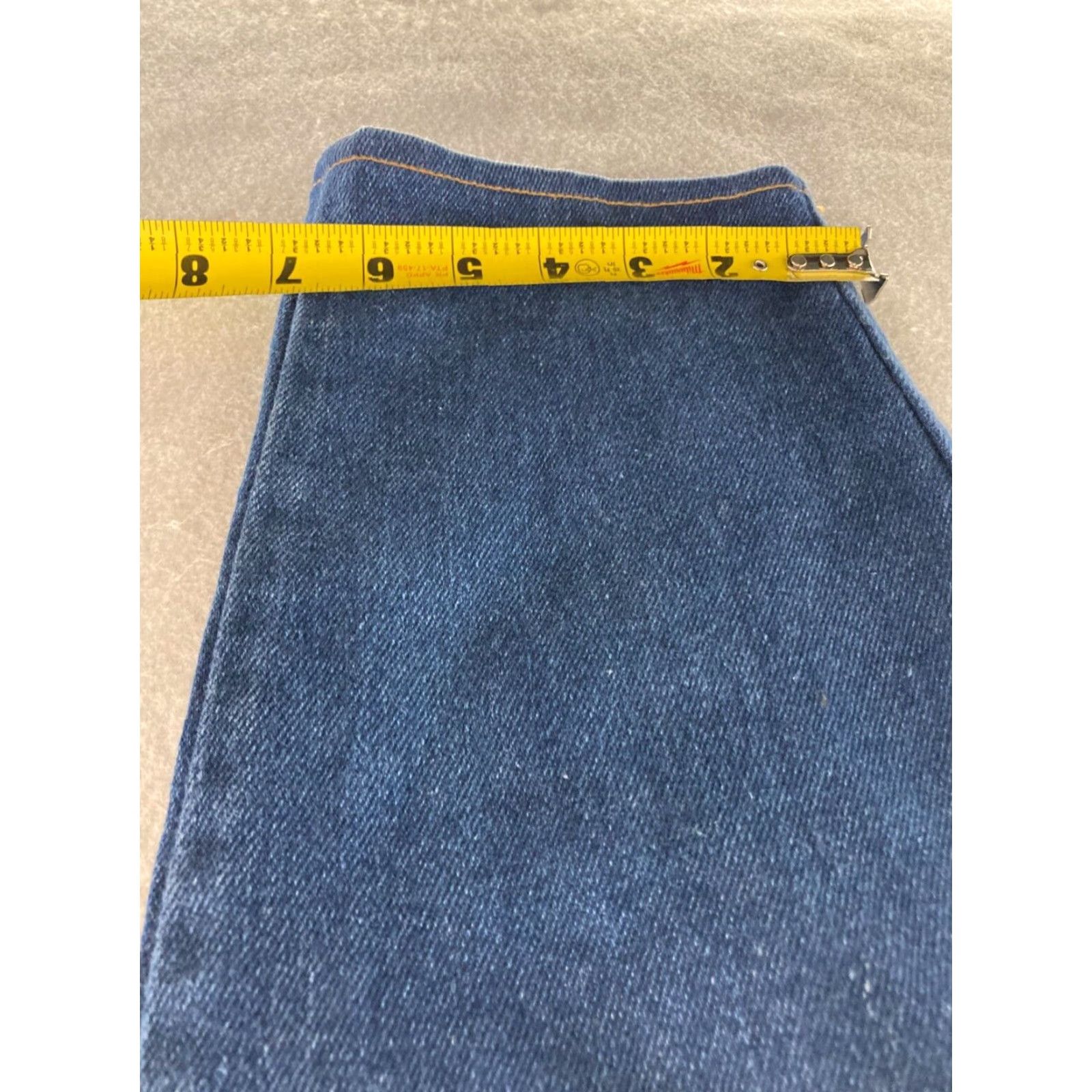 Levi's VINTAGE Levi's Mom Jeans Womens 12 Loose Straight Leg Blue Denim Made in USA Size 34" / US 12 / IT 48 - 7 Thumbnail