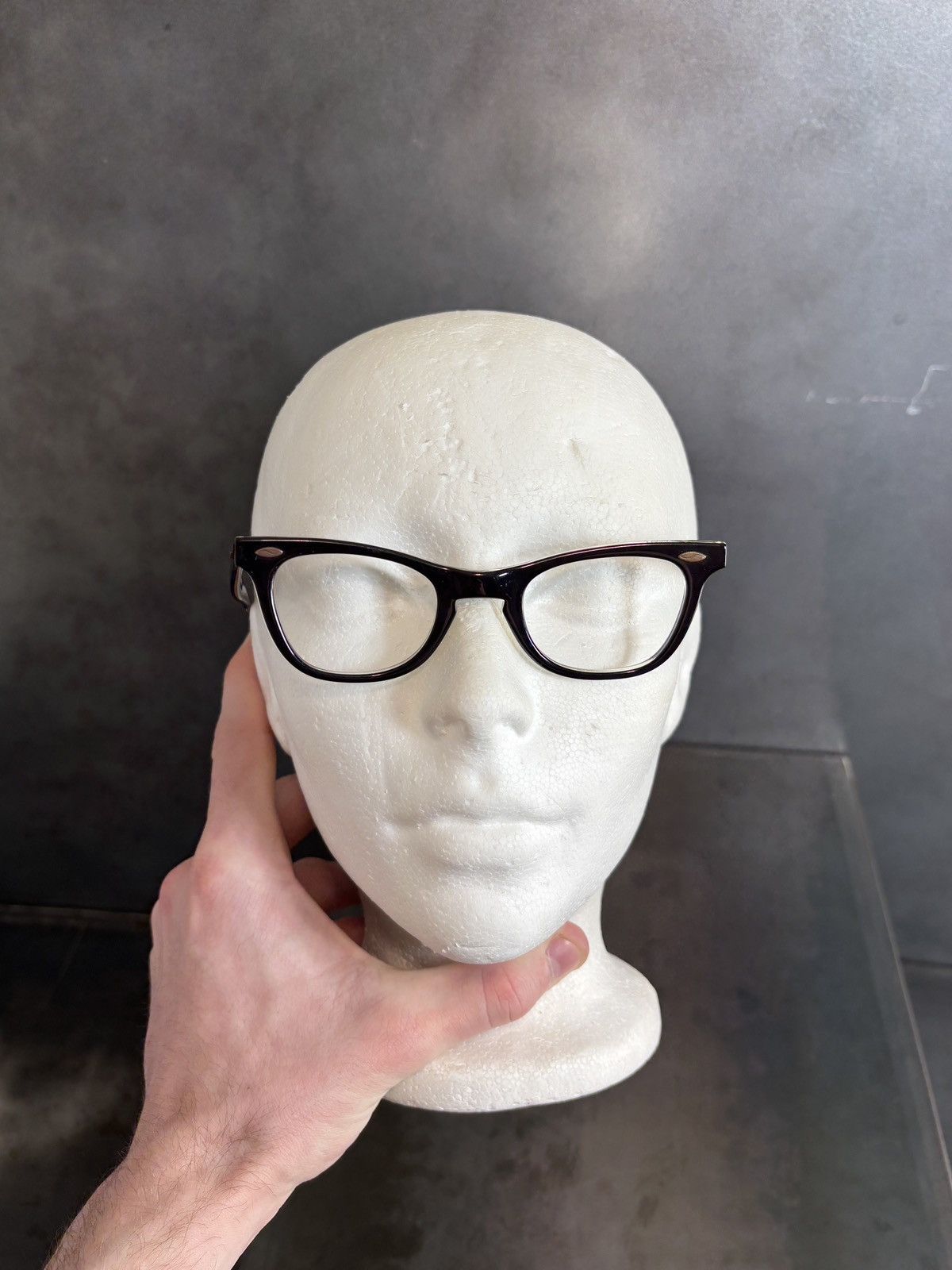 American Optical 1960s Vintage American Optical Eyeglasses Frames B&L MCM Mod Size ONE SIZE - 3 Thumbnail