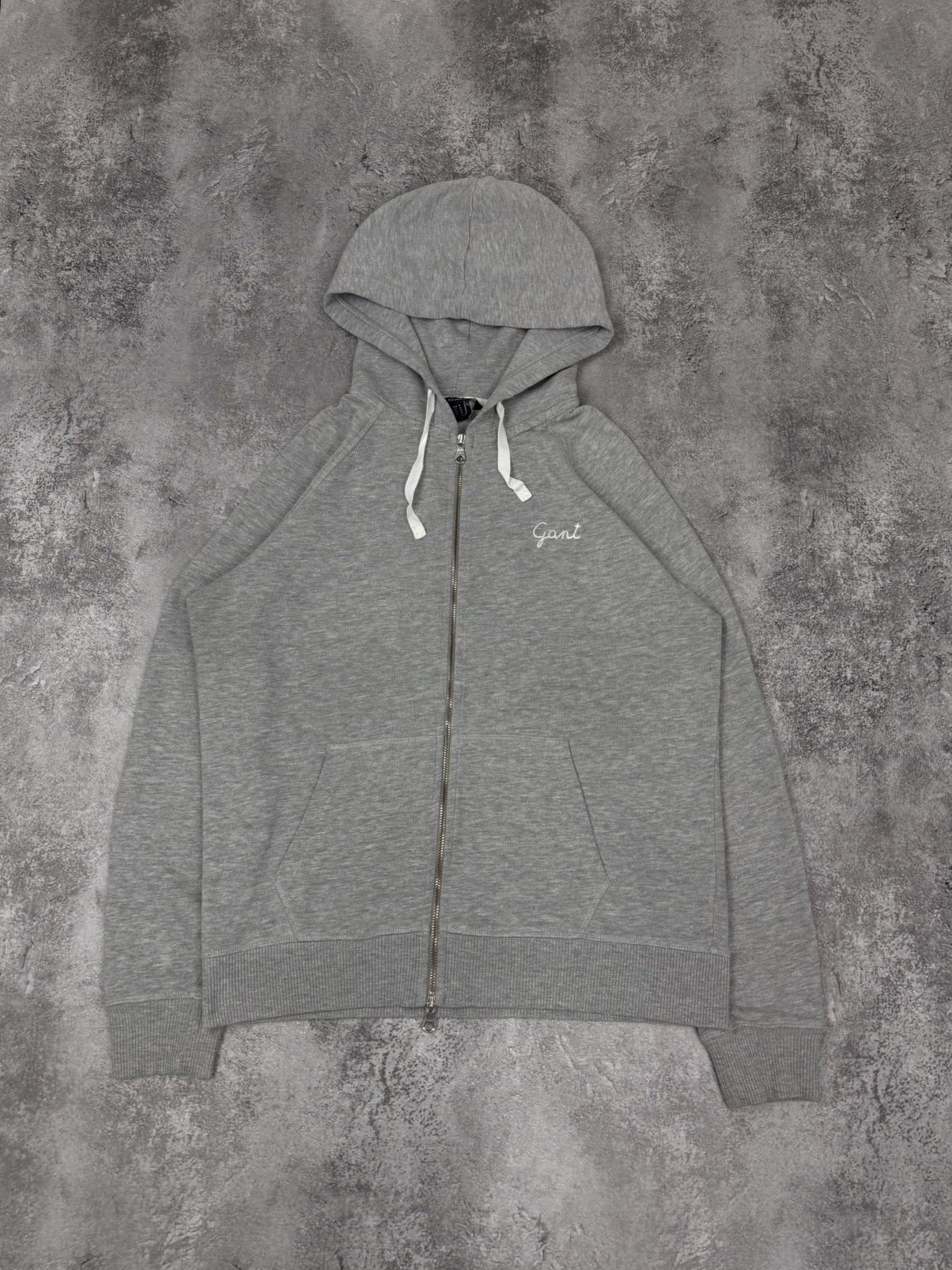 Gant Gant Women Zip Hoodie Grey Size M Size M / US 6-8 / IT 42-44 - 1 Thumbnail