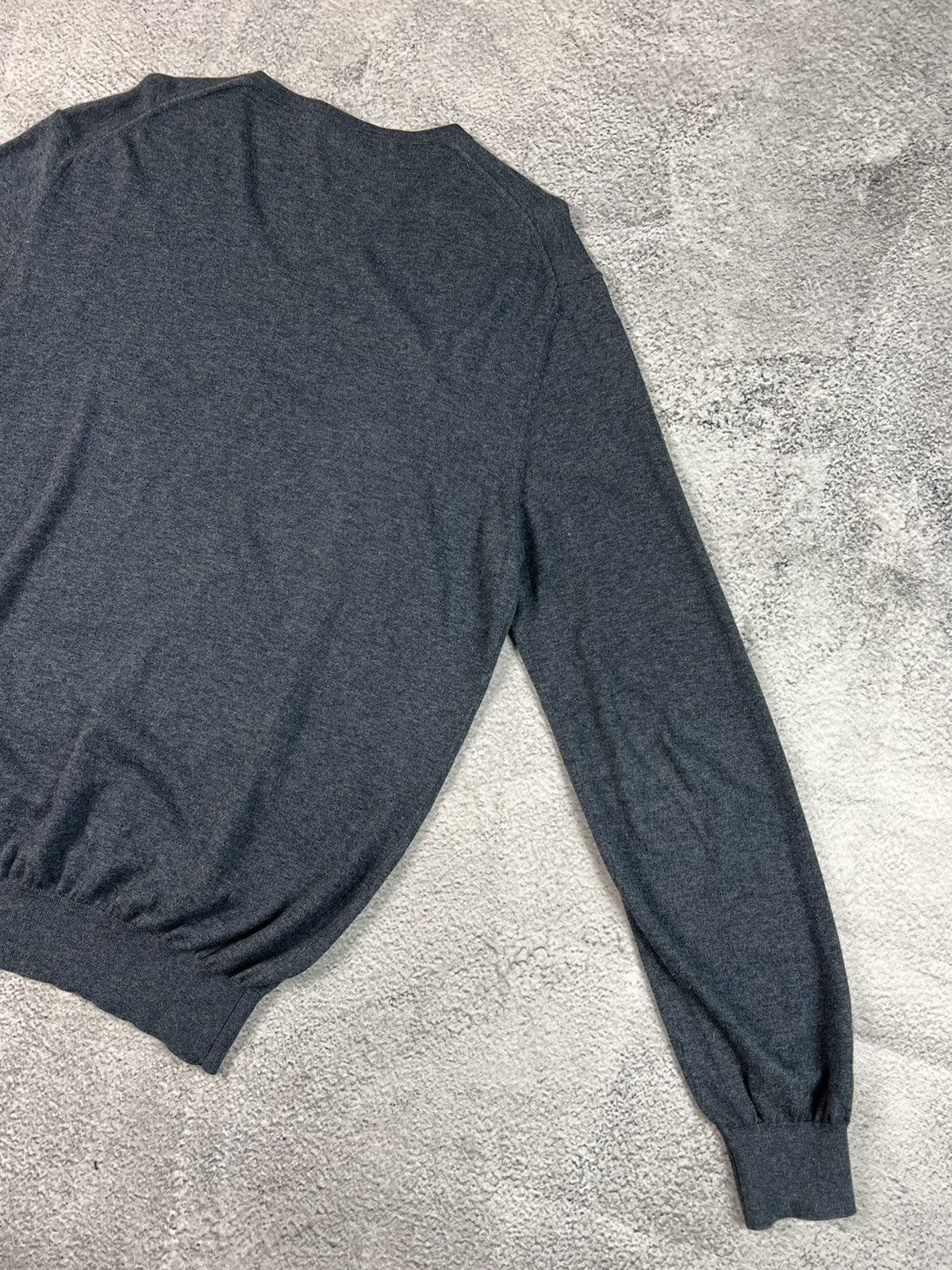 Designer × Suitsupply Suitsupply knit v neck jumper Size US XL / EU 56 / 4 - 6 Thumbnail