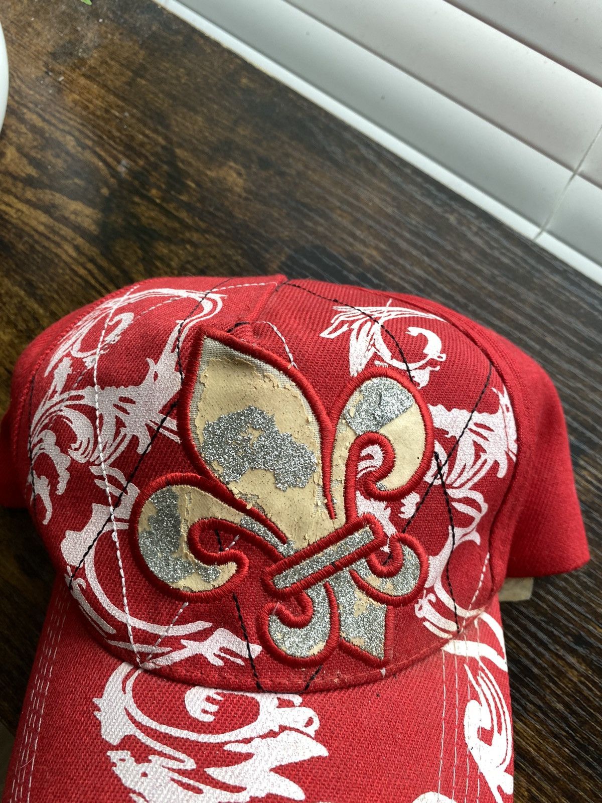 Vintage Y2K Fleur De Lis Hat Size ONE SIZE - 3 Thumbnail
