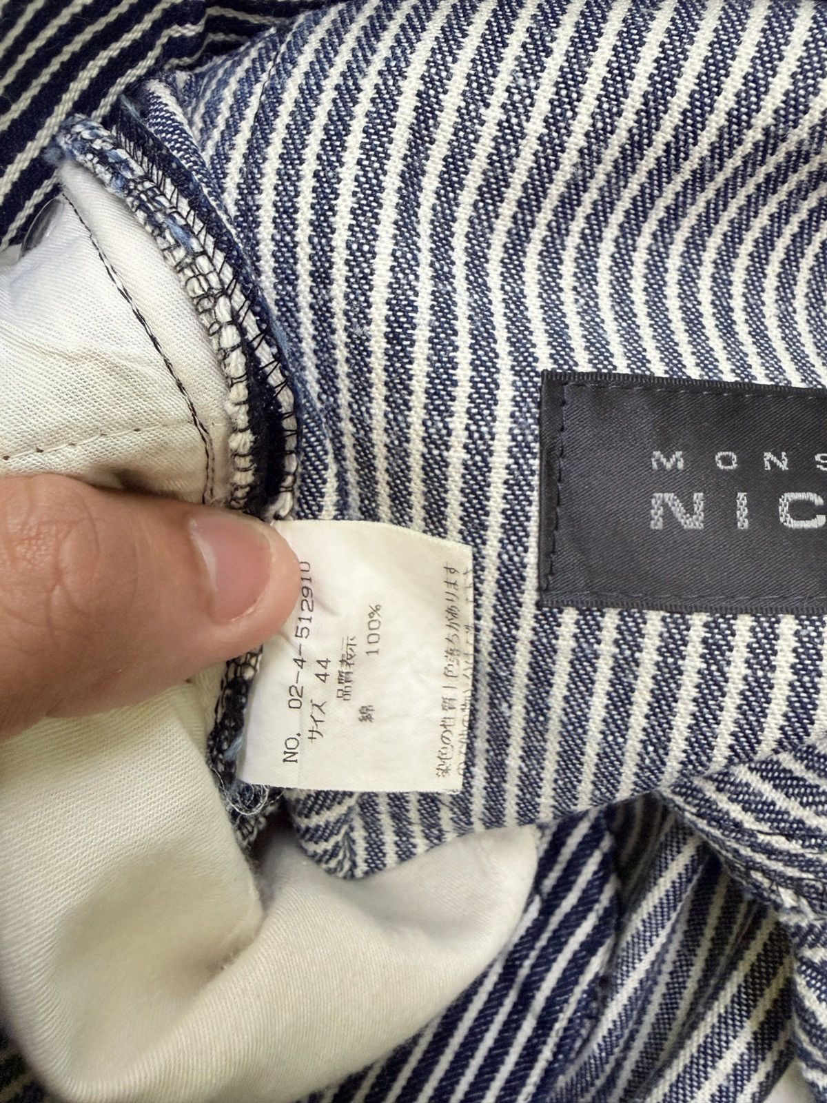 Nicole Club Monsieur Nicole Hickory Flare Paint Splash Workwear Pants Size US 28 / EU 44 - 15 Thumbnail