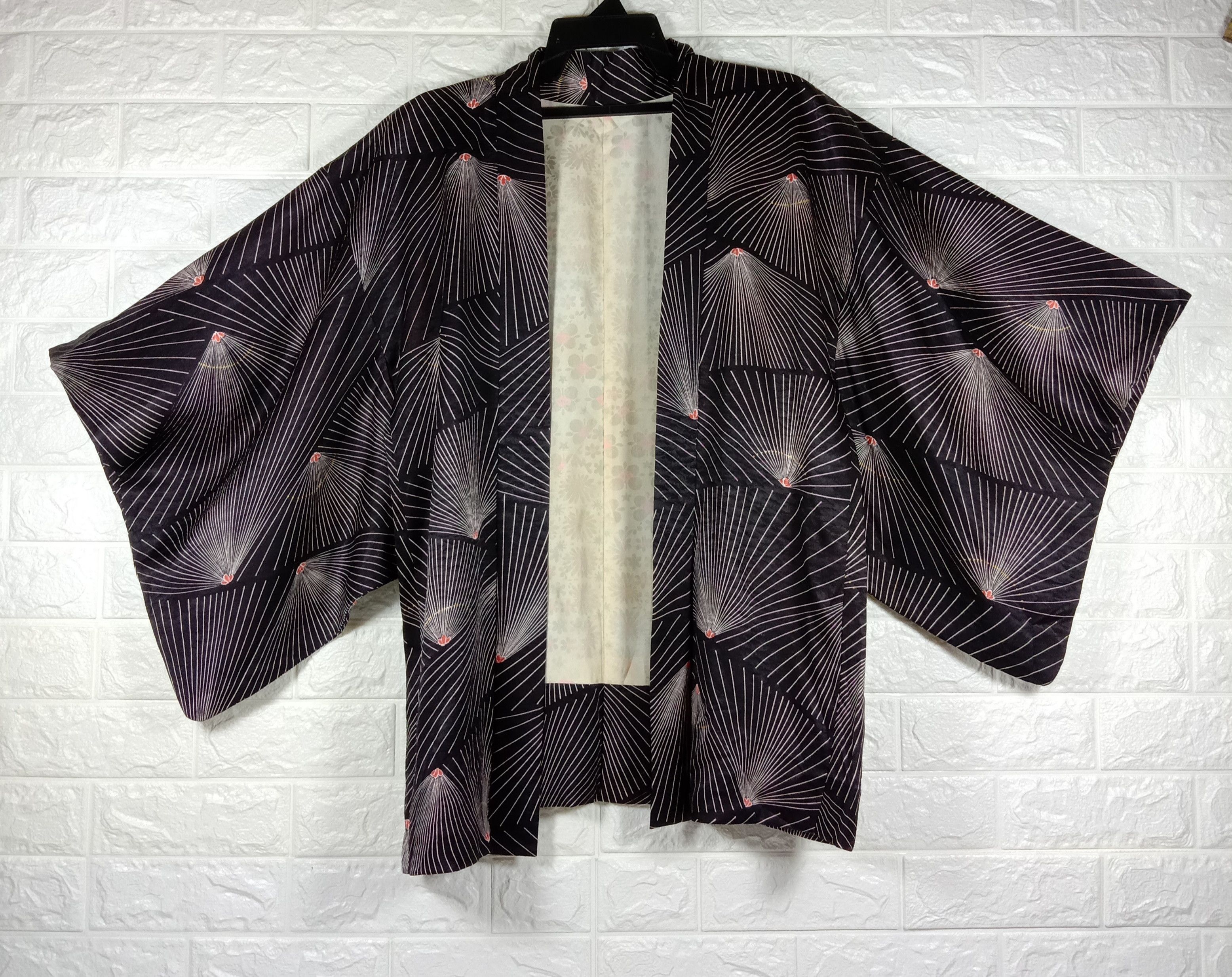 Japanese Brand Vintage Japanese Brand Kimono Art Design Noragi Cardigan Size US XL / EU 56 / 4 - 1 Thumbnail