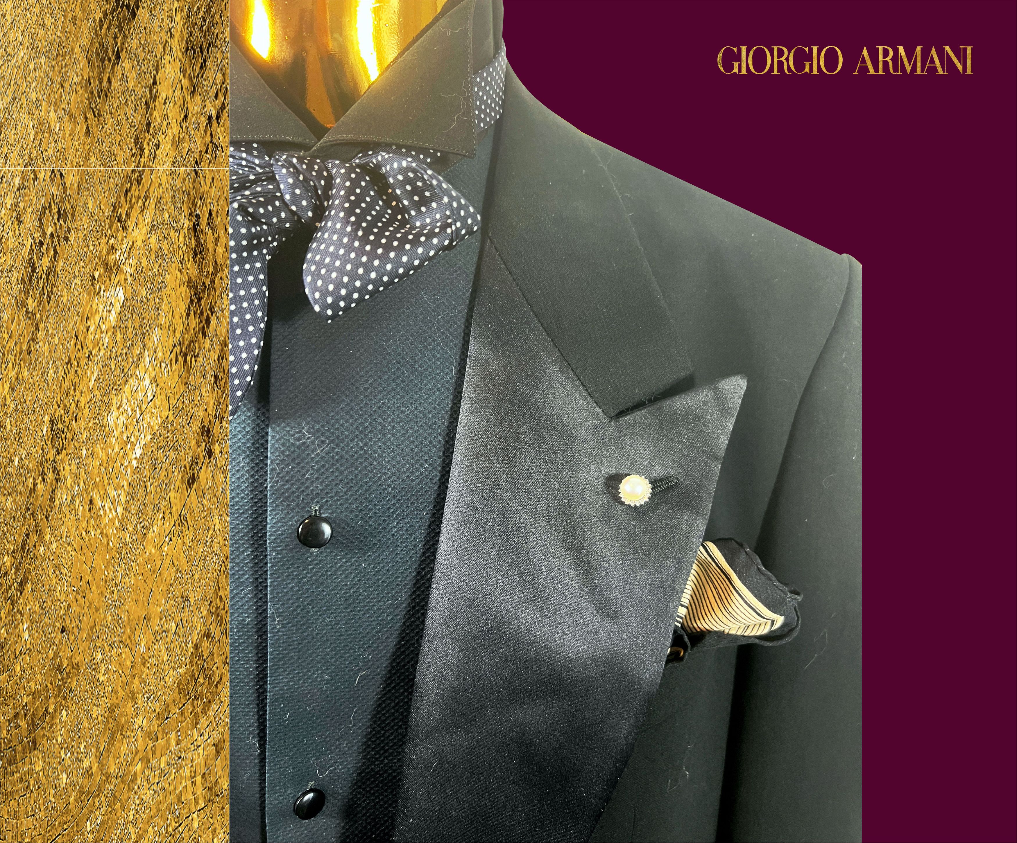 Giorgio Armani Grand Soiré Smocking by Giorgio Armani Size 54L - 5 Thumbnail