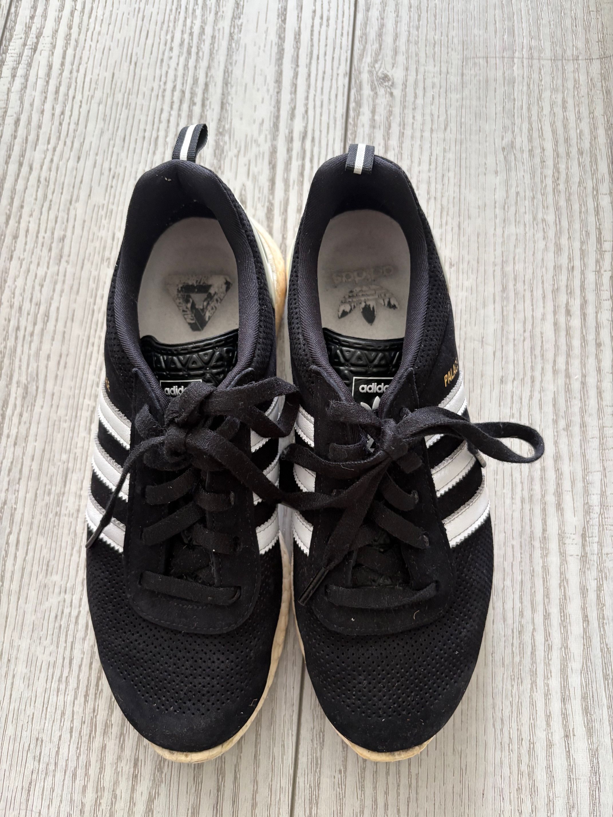 Adidas adidas Palace Pro Boost Core Black White Gold Size US 5.5 / EU 38 - 2 Thumbnail