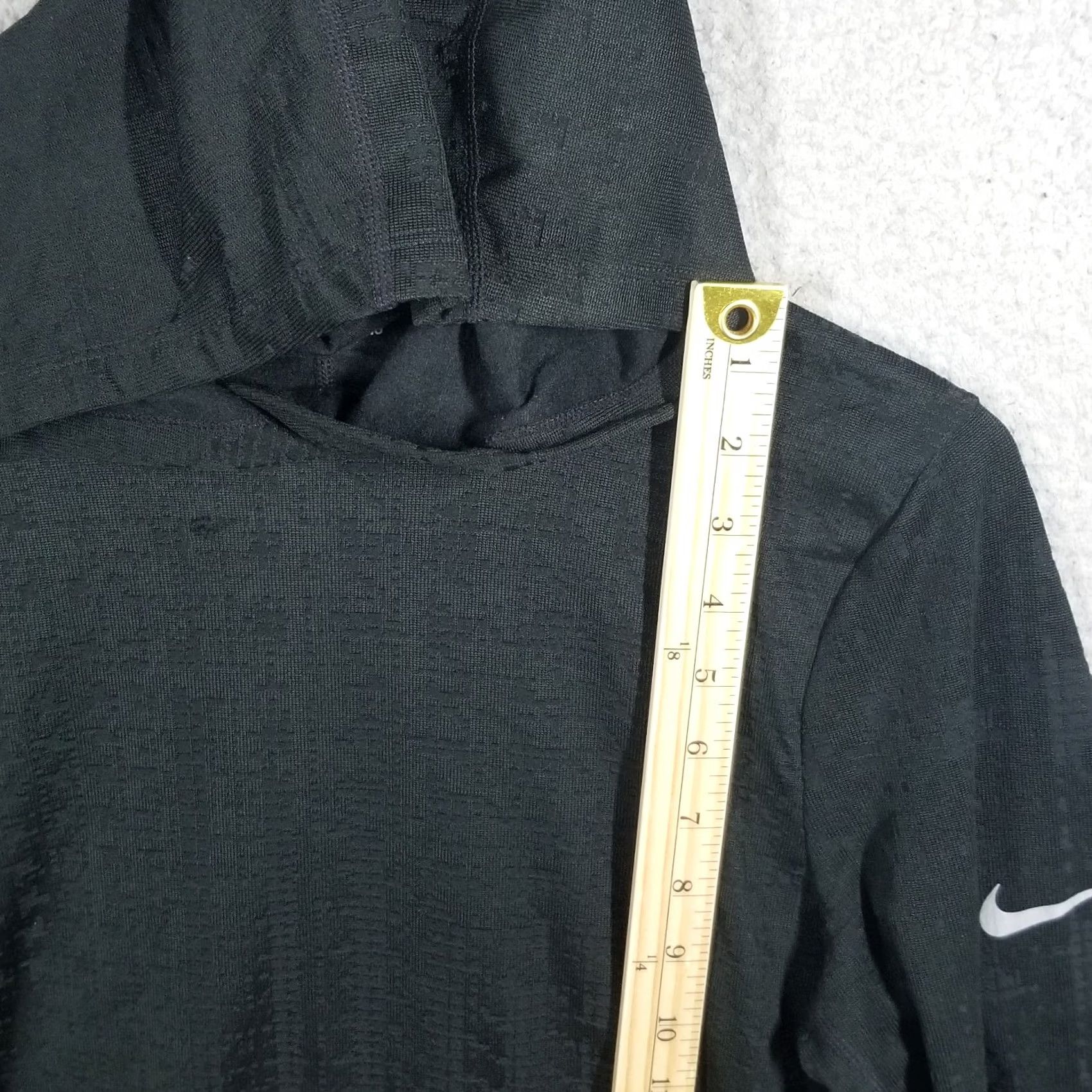Nike Nike Therma-Fit ADV Run Division Thermal Training Hoodie Women M Black Athletic Pullover Hooded Insulated Moisture Wicking Logo Reflective DD6791-010 Size M / US 6-8 / IT 42-44 - 6 Thumbnail