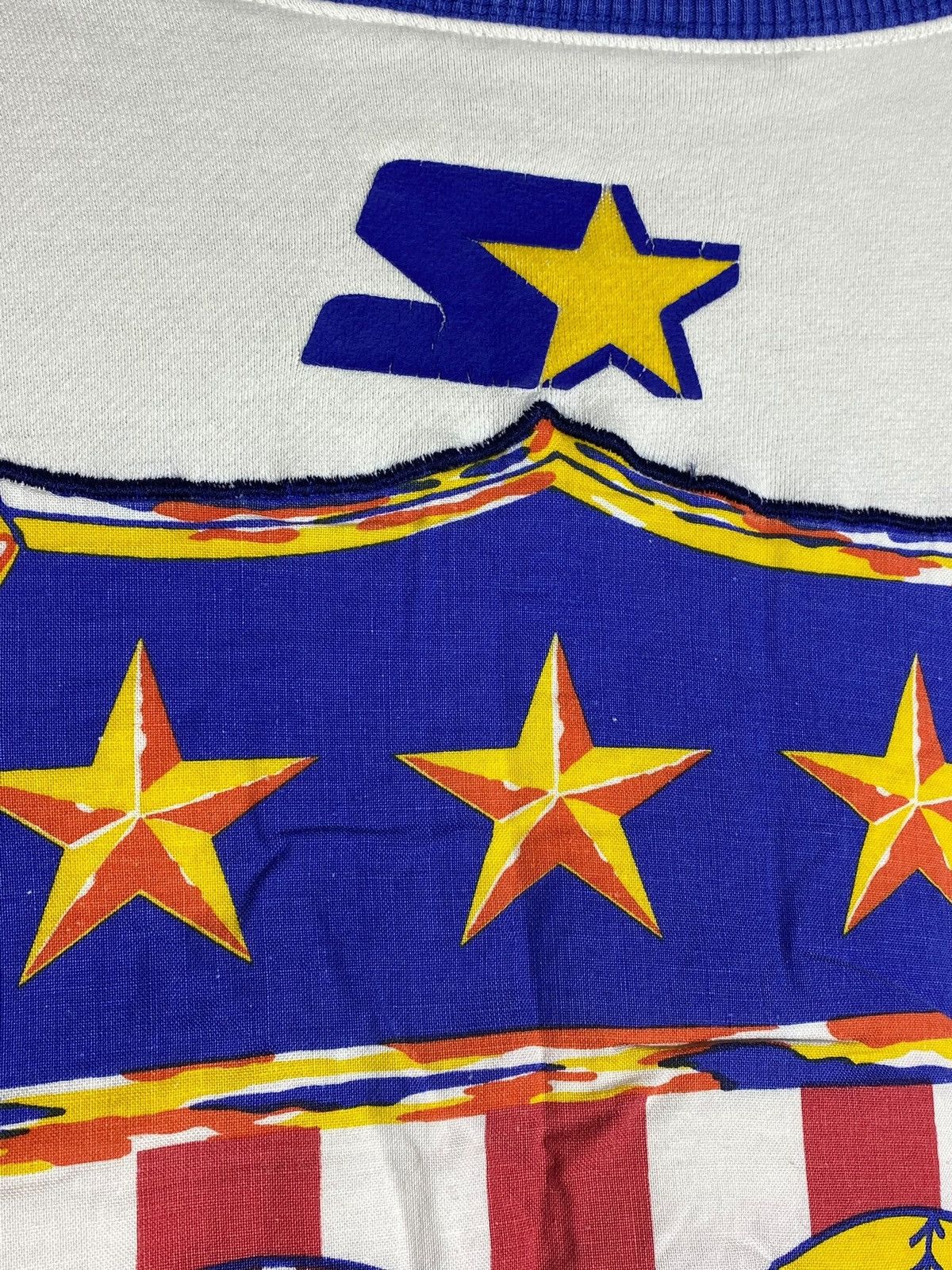 Starter × Vintage Vintage 80s 90s Starter All American Oversized Sweatshirt Size US XL / EU 56 / 4 - 10 Thumbnail