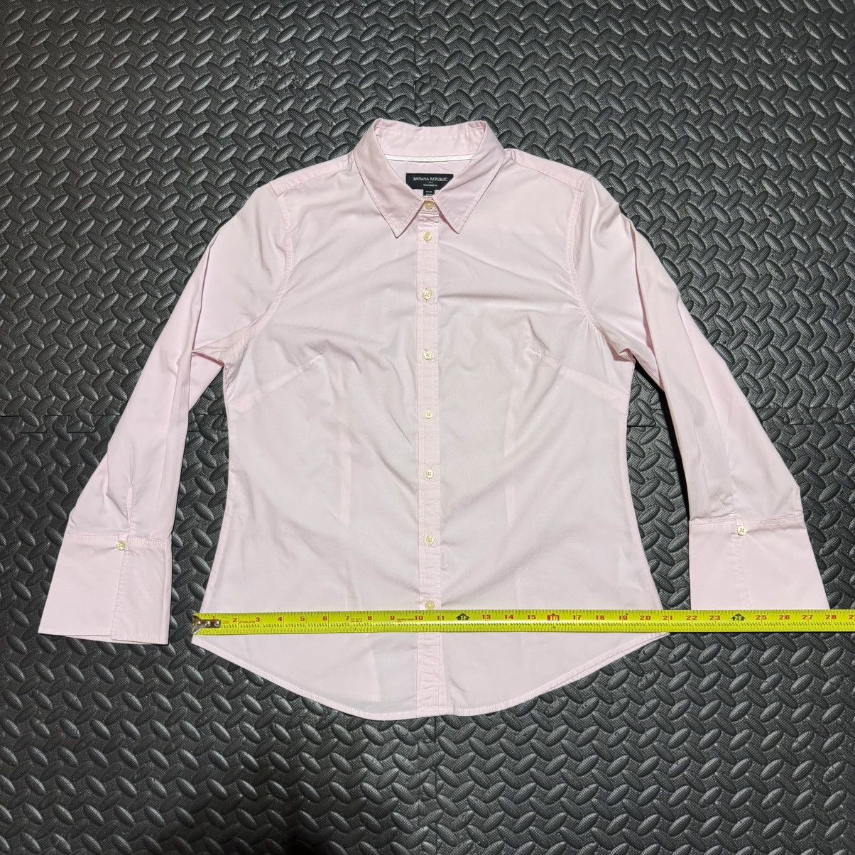 Banana Republic Banana Republic Button Down Shirt Tailored Fit Petite 12P Size XL / US 12-14 / IT 48-50 - 6 Thumbnail