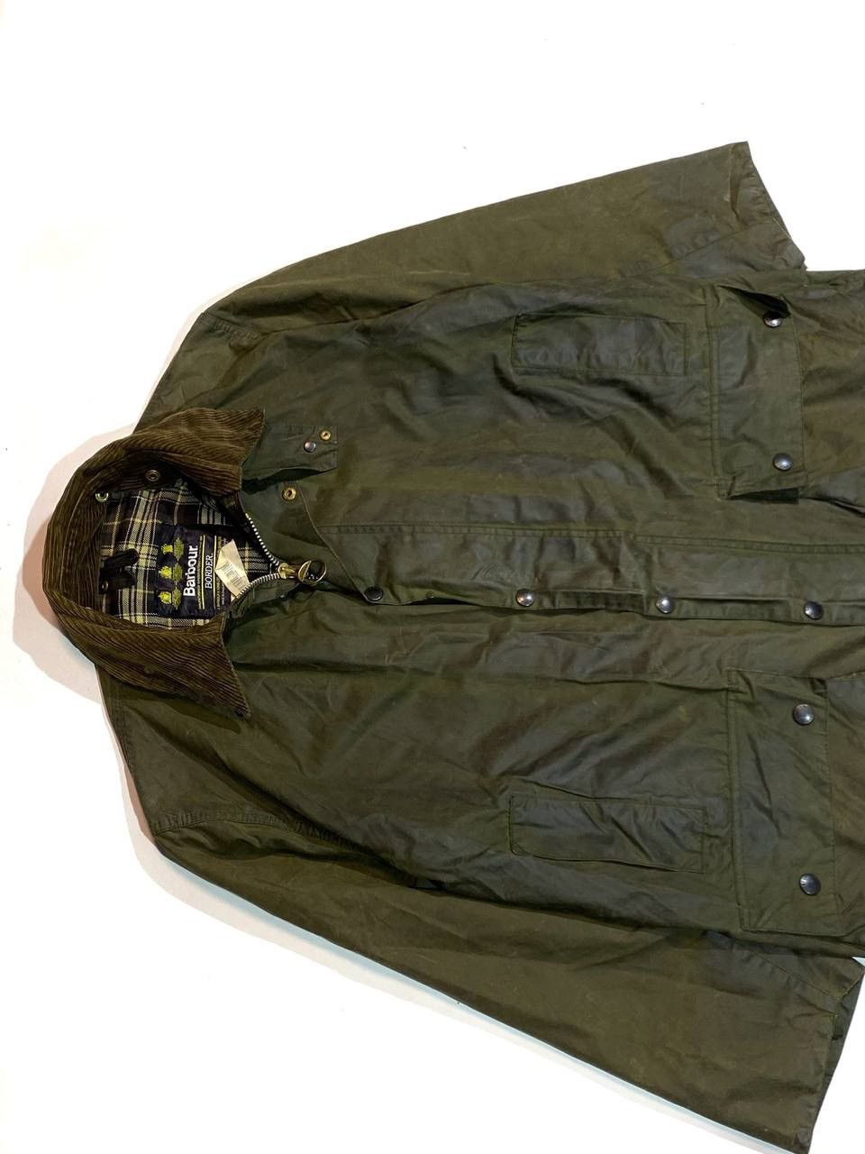 Barbour Barbour Border Waxed Vintage Men Jacket Size US XL / EU 56 / 4 - 10 Thumbnail
