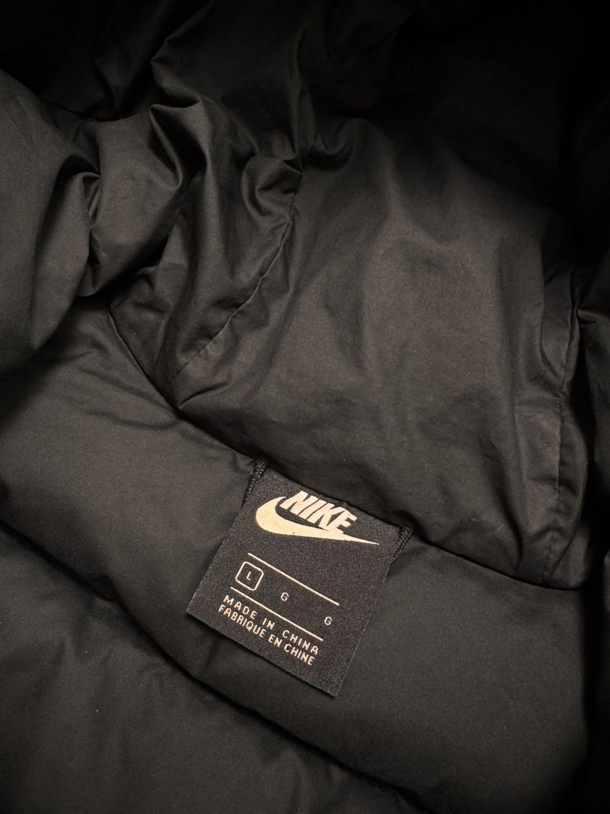 Nike × Nike ACG NIKE PUFFER DOWN BASIC LOGO OVERSIZE NYLON JACKET Size US L / EU 52-54 / 3 - 8 Thumbnail