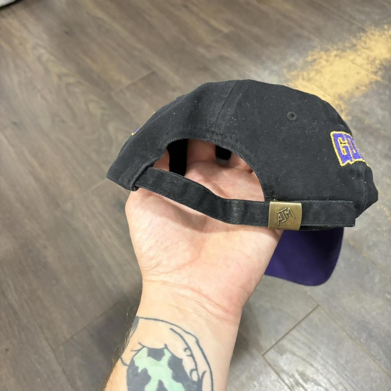Designer Vintage Whiskey A Go Go Strap Back Hat 90s Size ONE SIZE - 3 Thumbnail