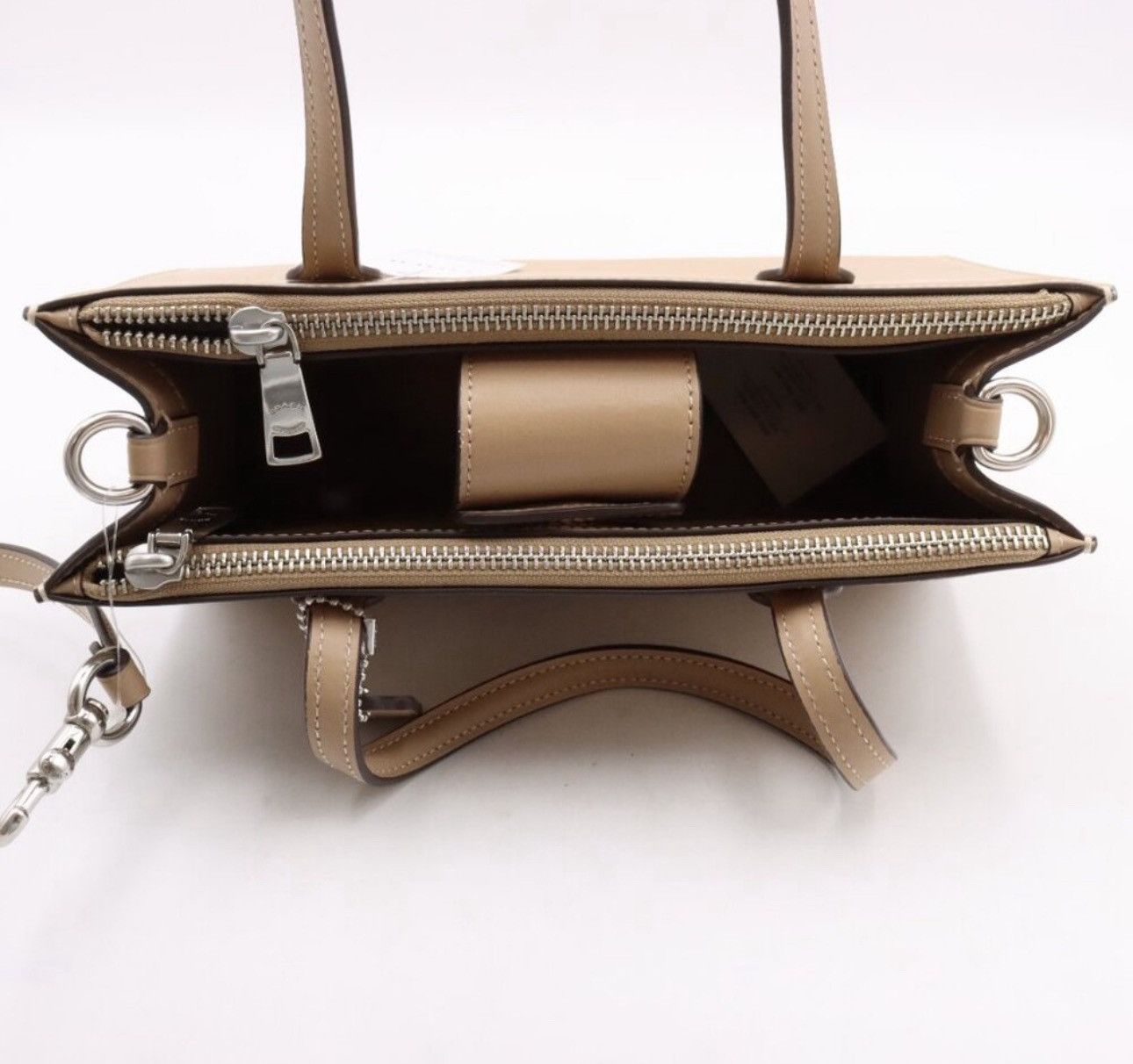 Coach Coach tan nina small tote Size ONE SIZE - 4 Thumbnail
