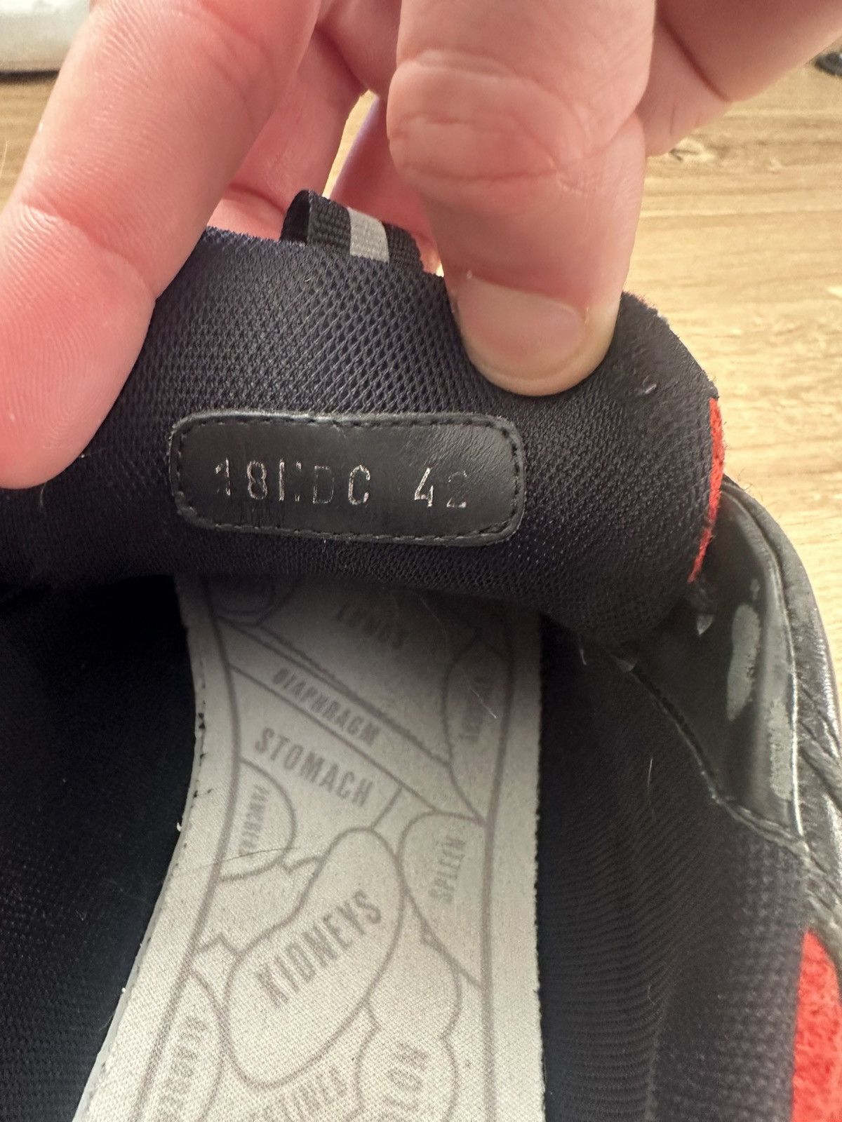 Dior Dior B22 Red Black Sneakers Size US 9 / EU 42 - 8 Thumbnail