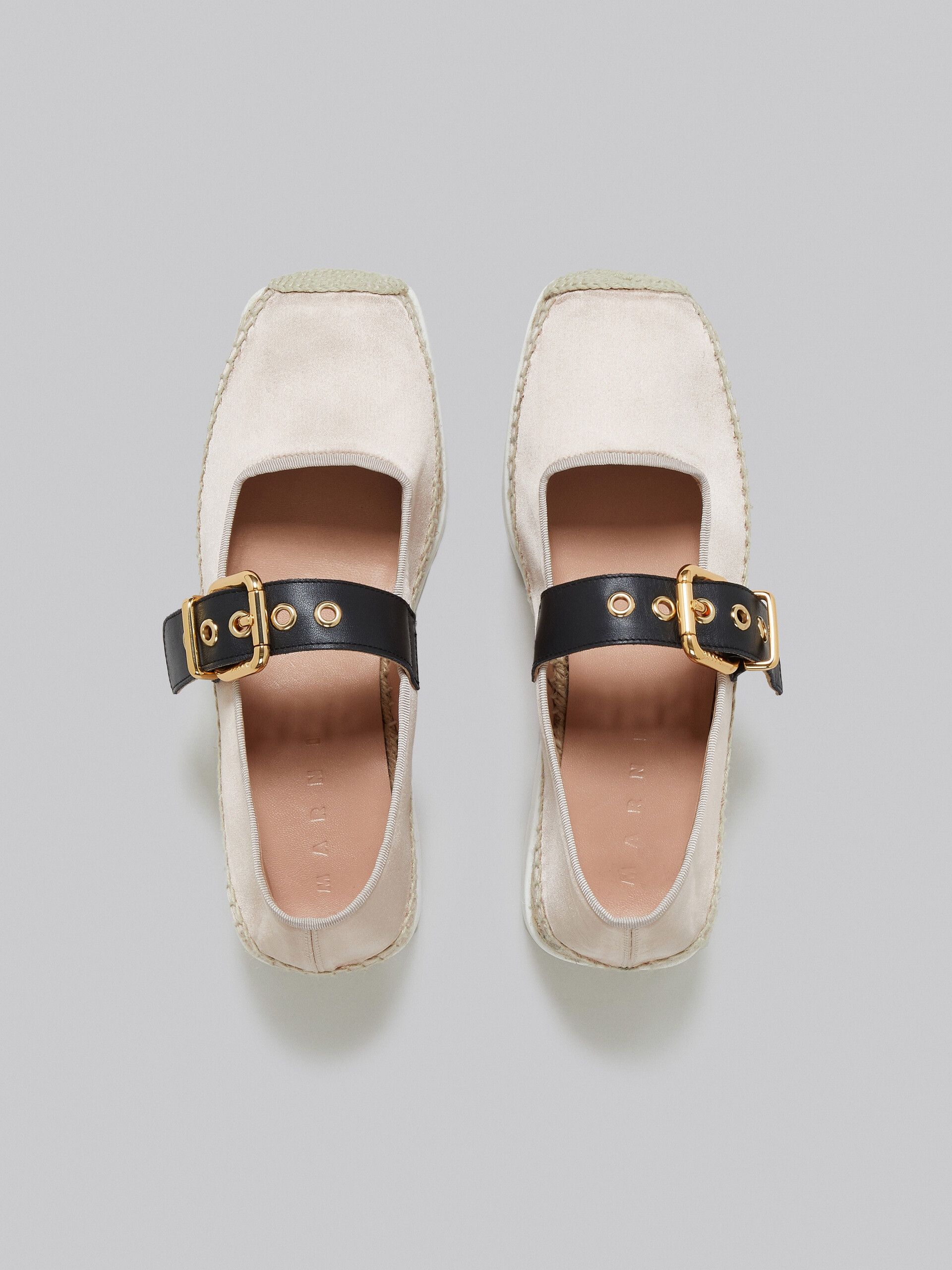 Marni o1f1d3z1025 Petals Mary Jane Espadrillas in Ligth Pink Size US 11 / IT 41 - 4 Thumbnail